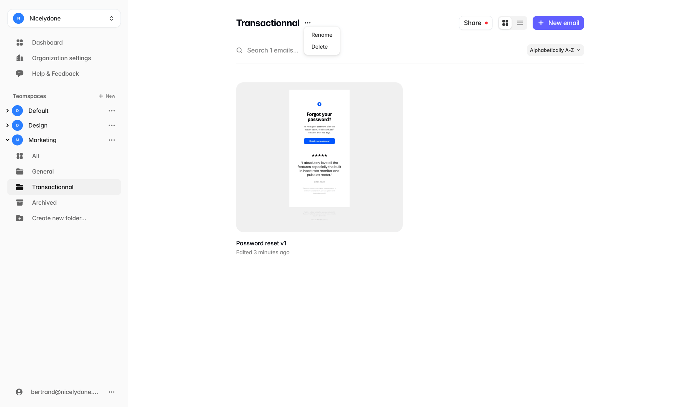 Tabular - Dashboard — Tabular screen