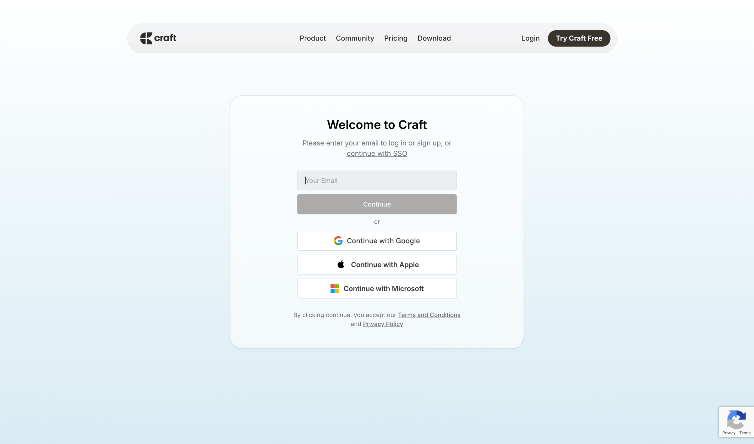Craft - Craft — A fresh take on documents screen