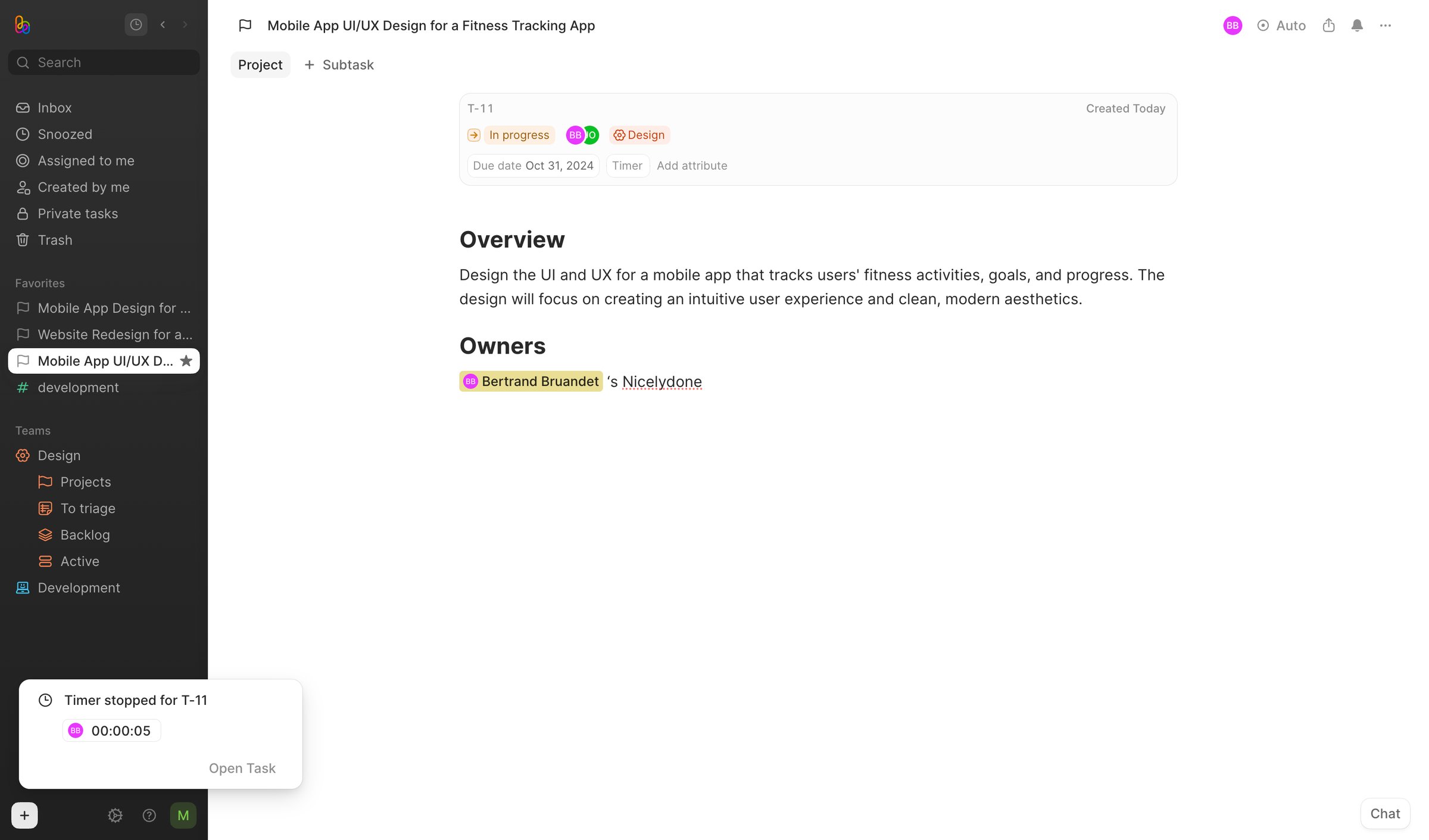 Height - T-11 - Mobile App UIUX Design for a Fitness Tracking App - Height screen