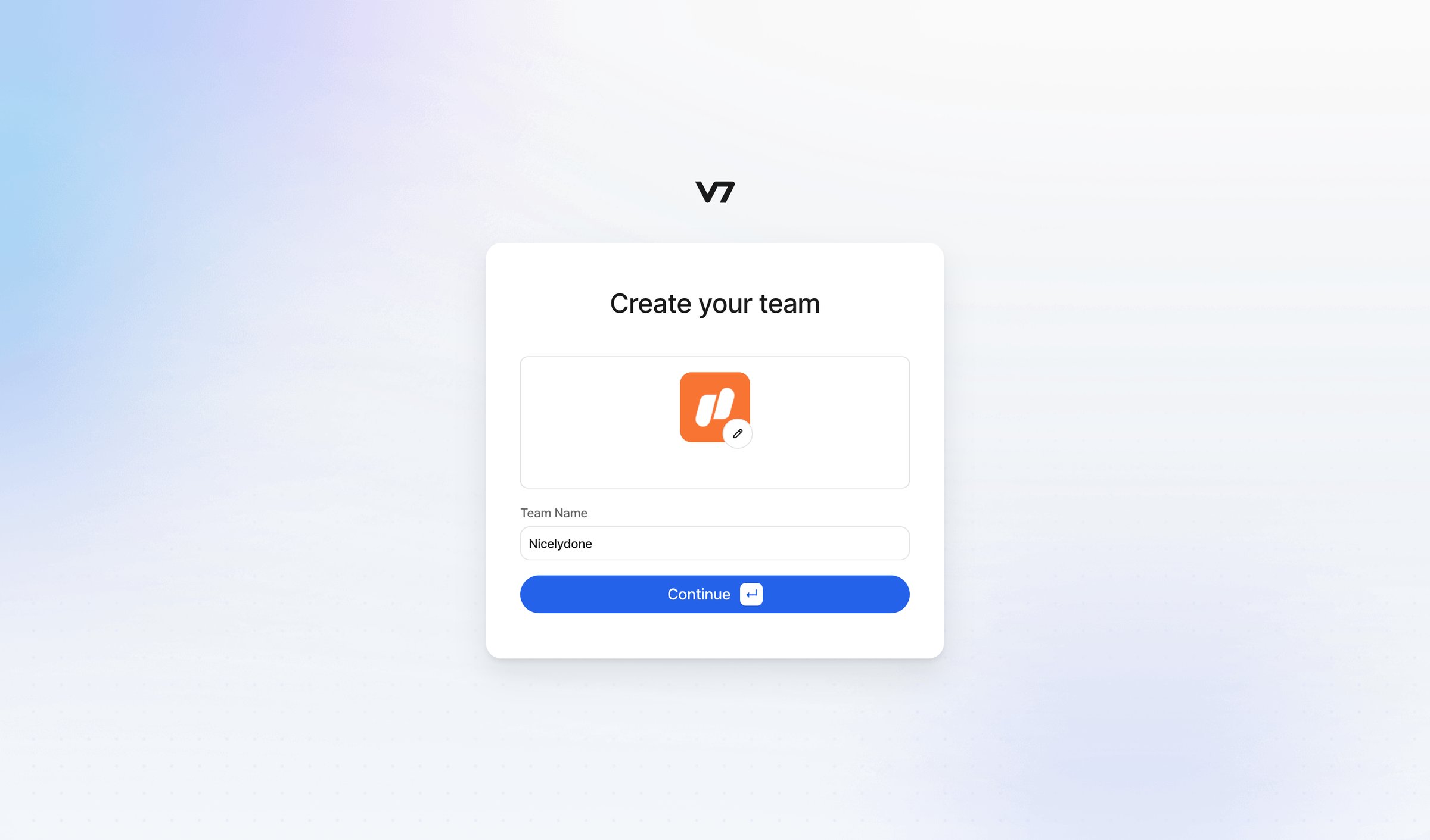 V7 - V7 Darwin screen