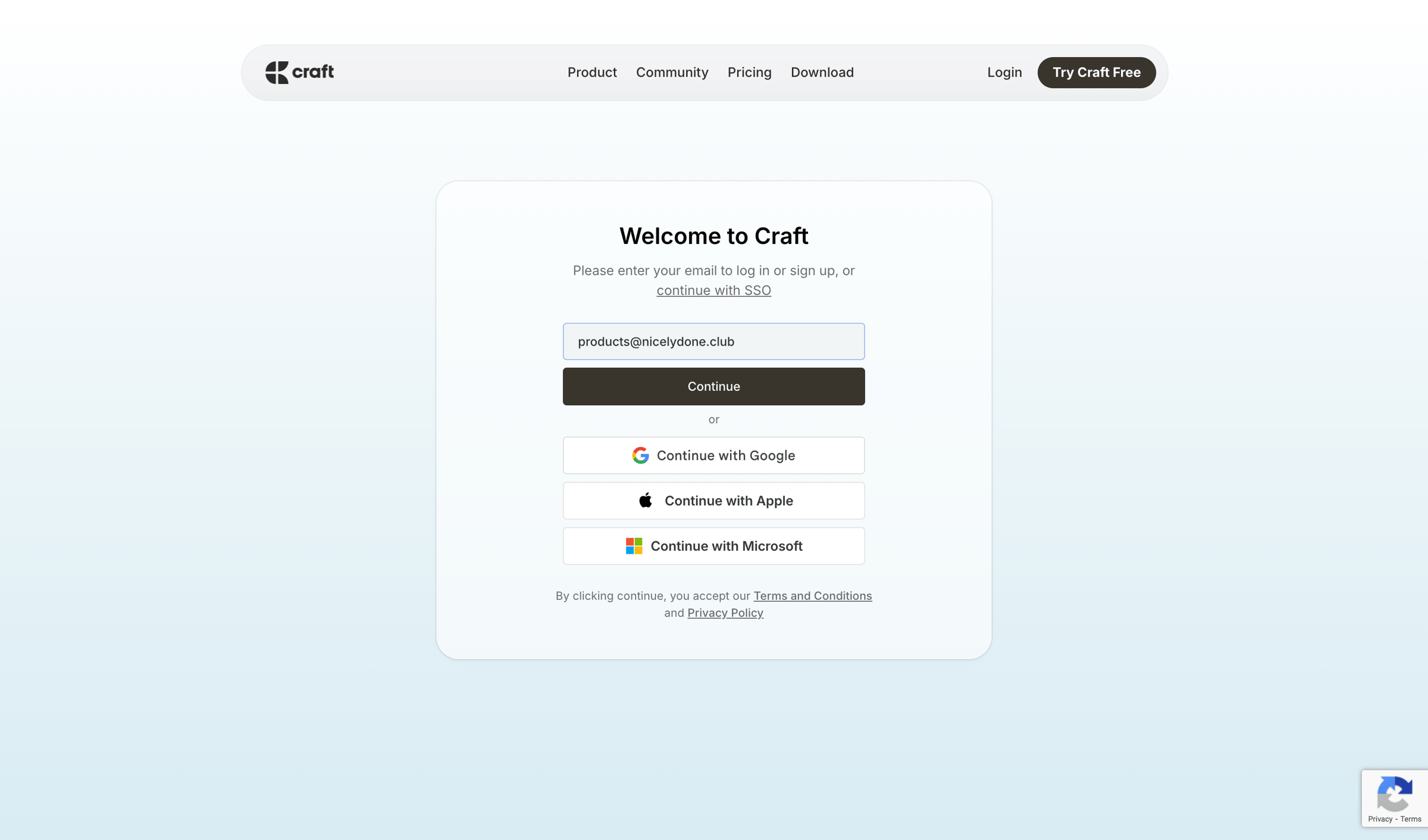 Craft - Craft — A fresh take on documents screen