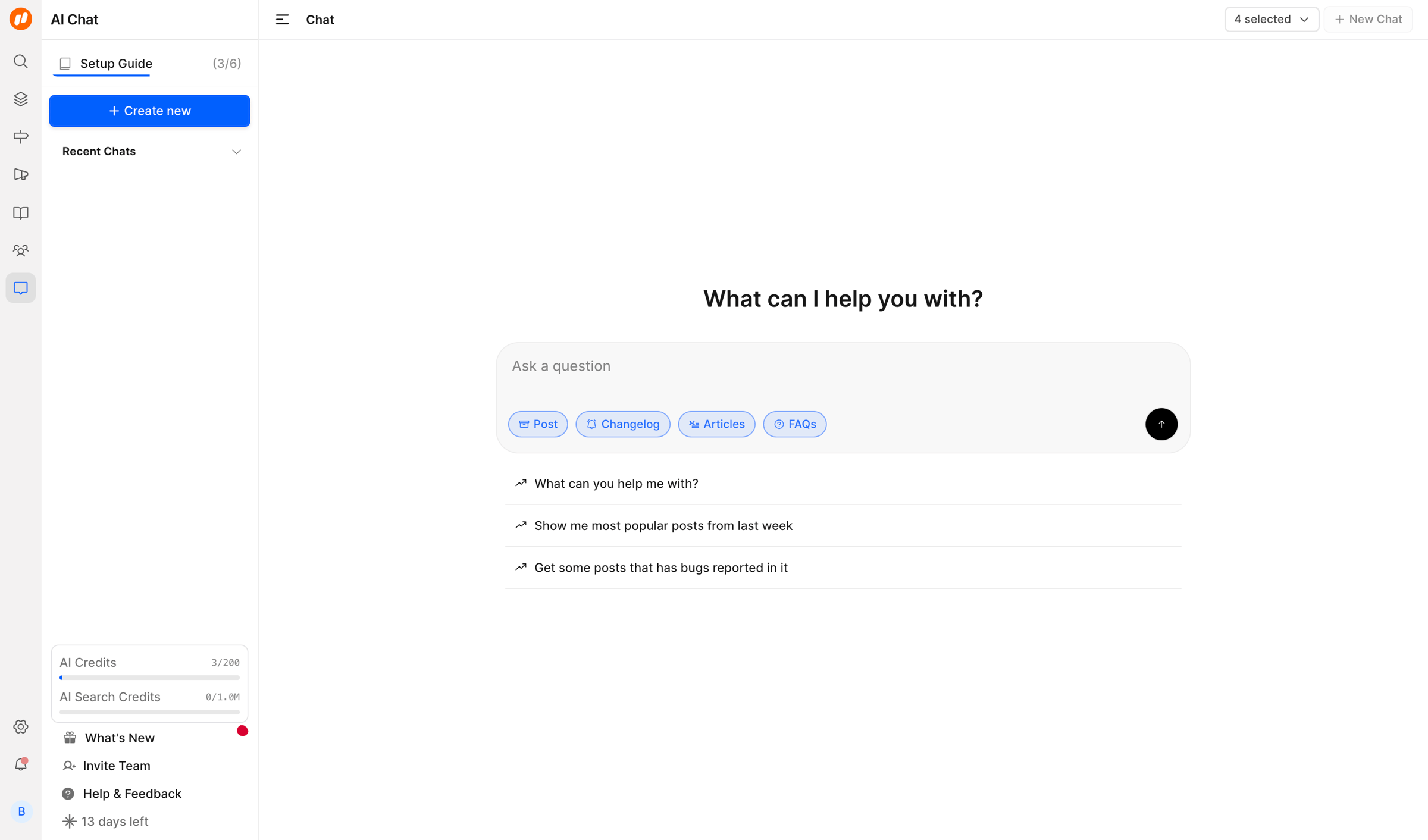 FeatureOS - Chat | Nicelydone screen