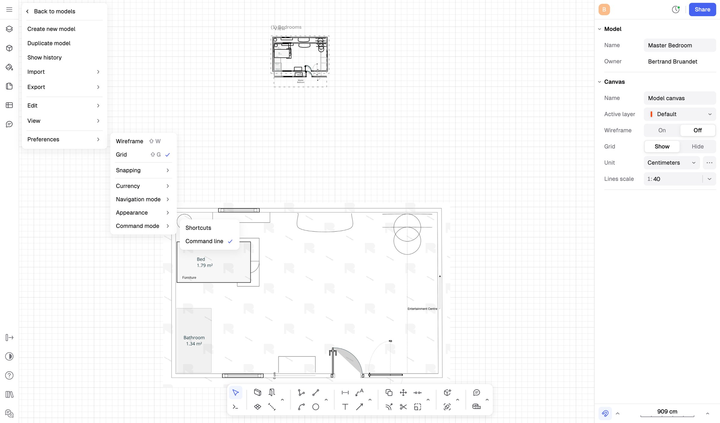 Rayon - Master Bedroom | Rayon screen