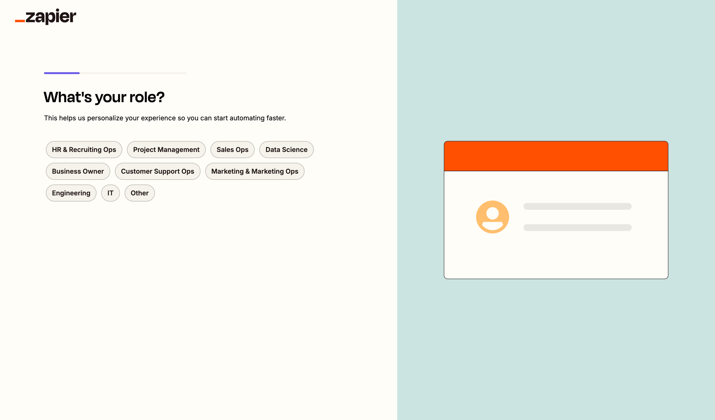 Role | Onboarding | Zapier from Zapier