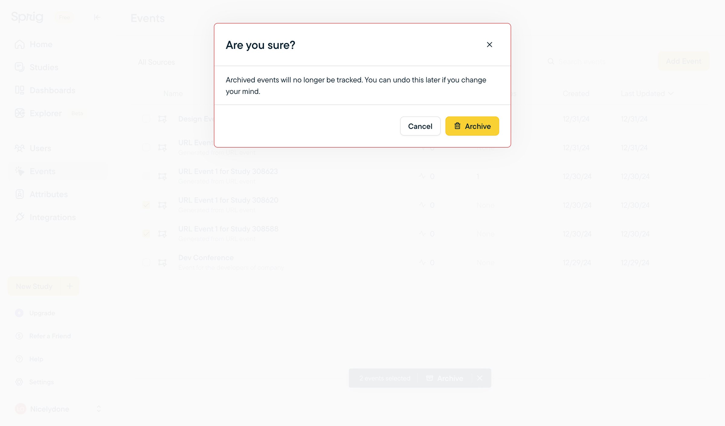 Sprig - Sprig | User Insights Platform for Teams Building Better Product E screen