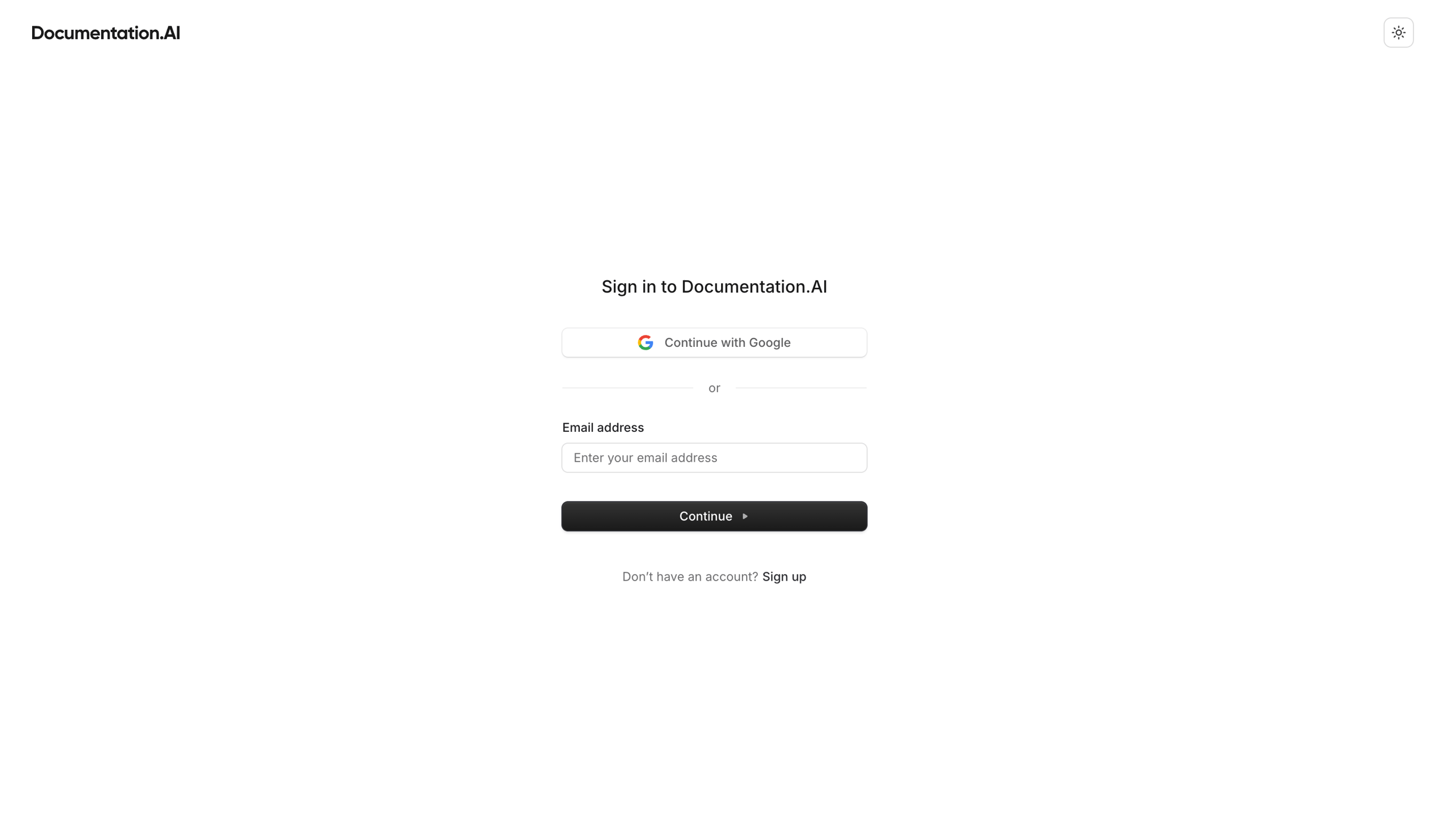 Documentation.AI - Dashboard - Documentation.AI screen