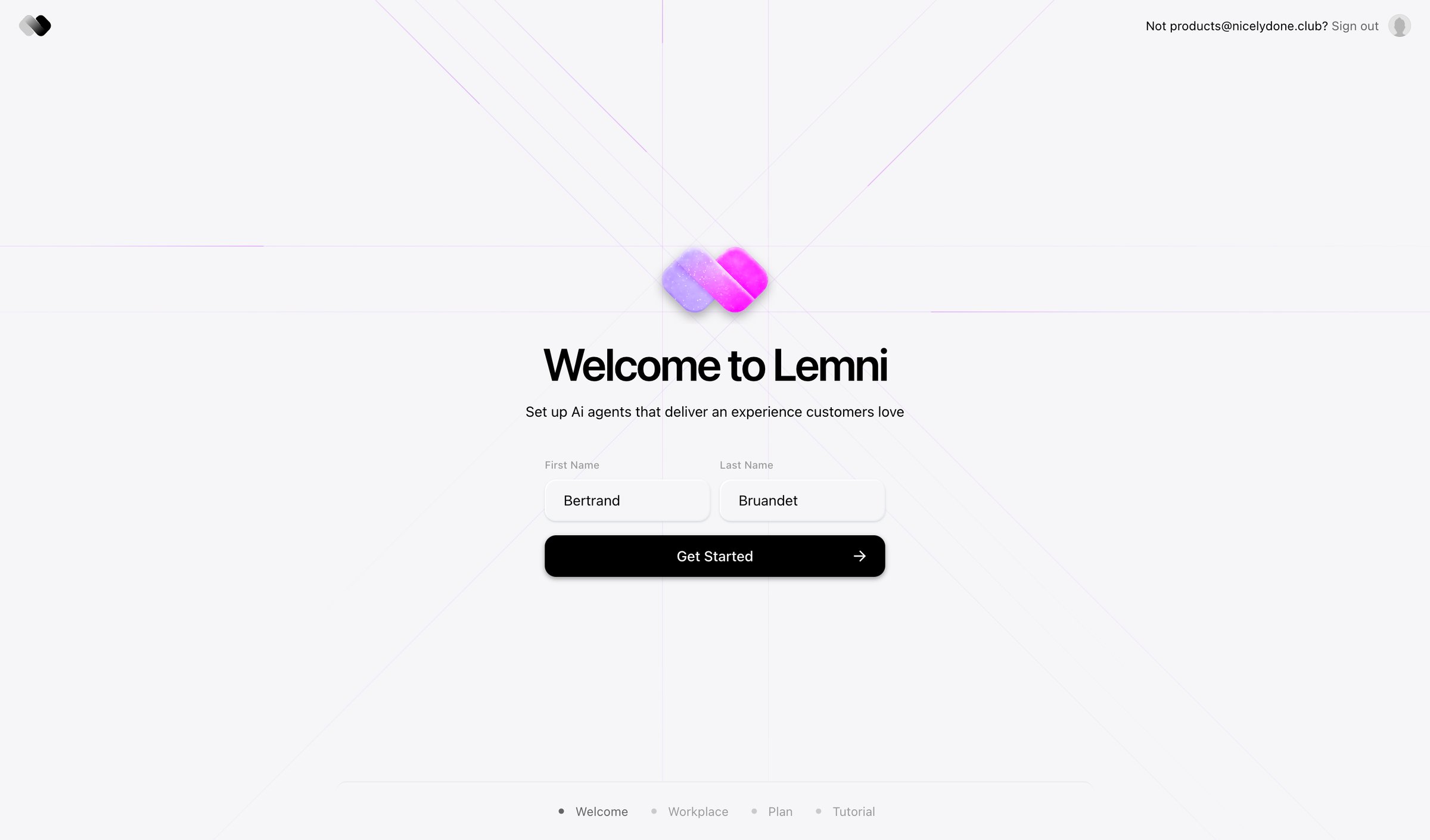 Lemni screen