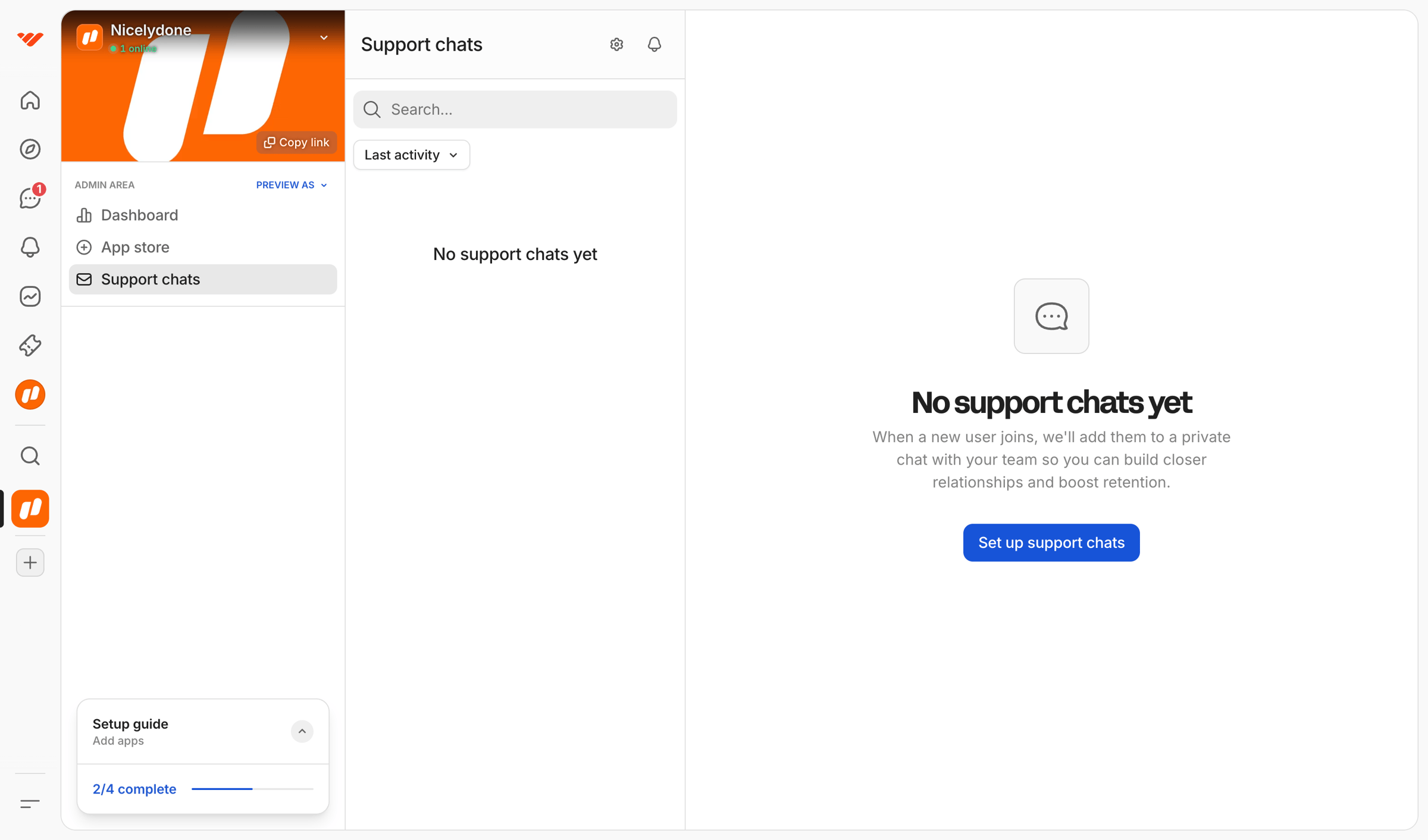 Whop - Support | Basic Access screen