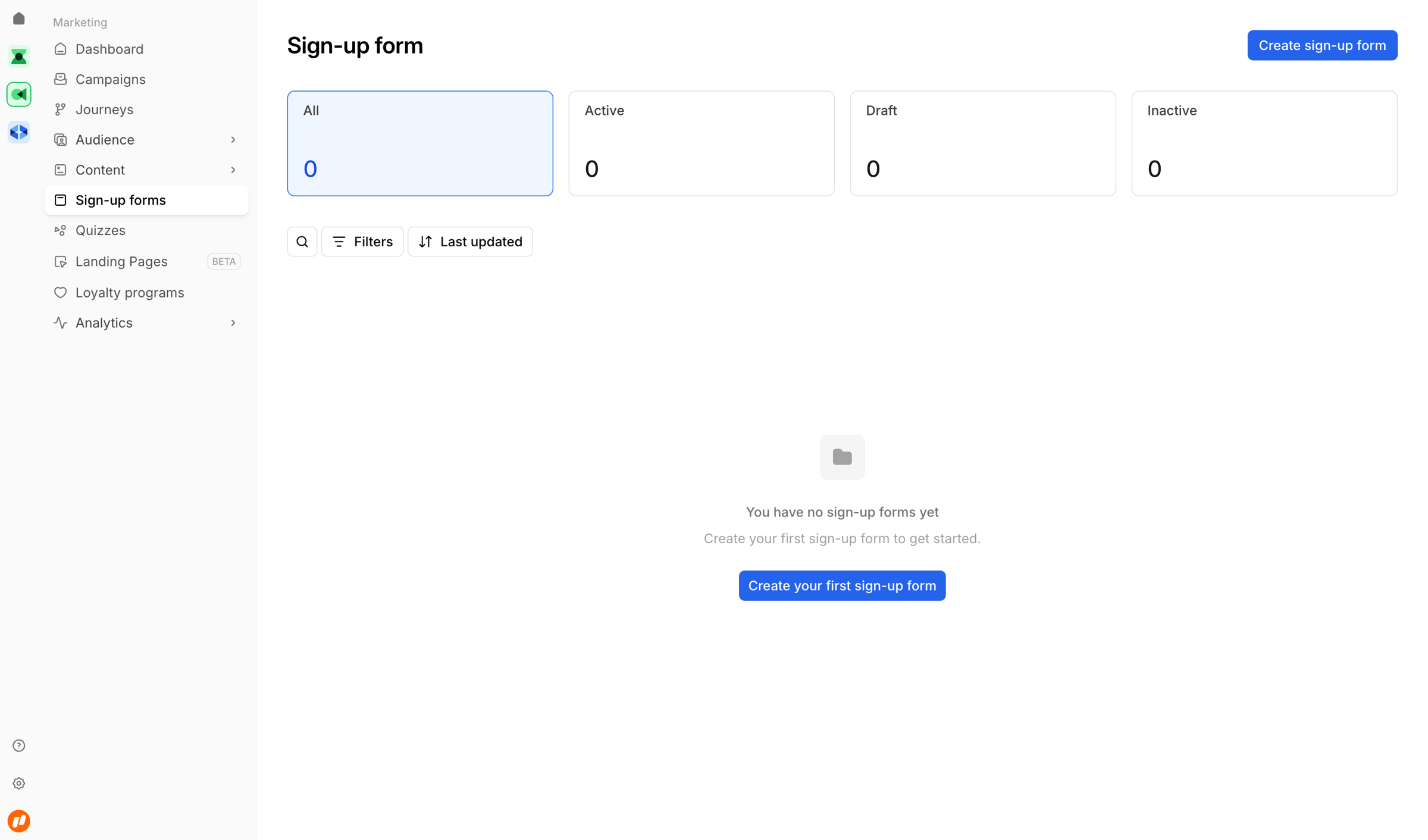 Bird - Sign-up form | Bird screen