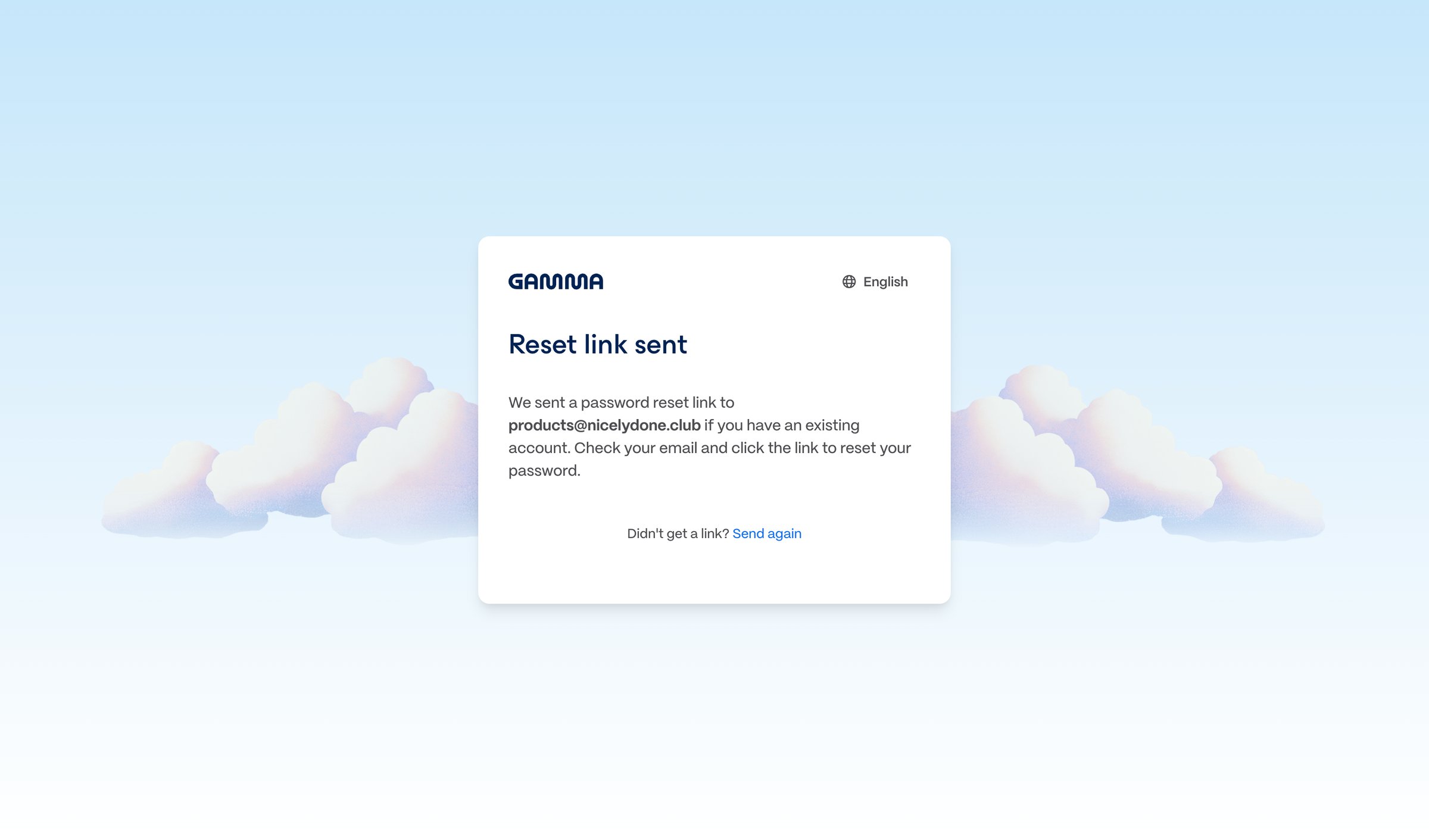 Gamma screen