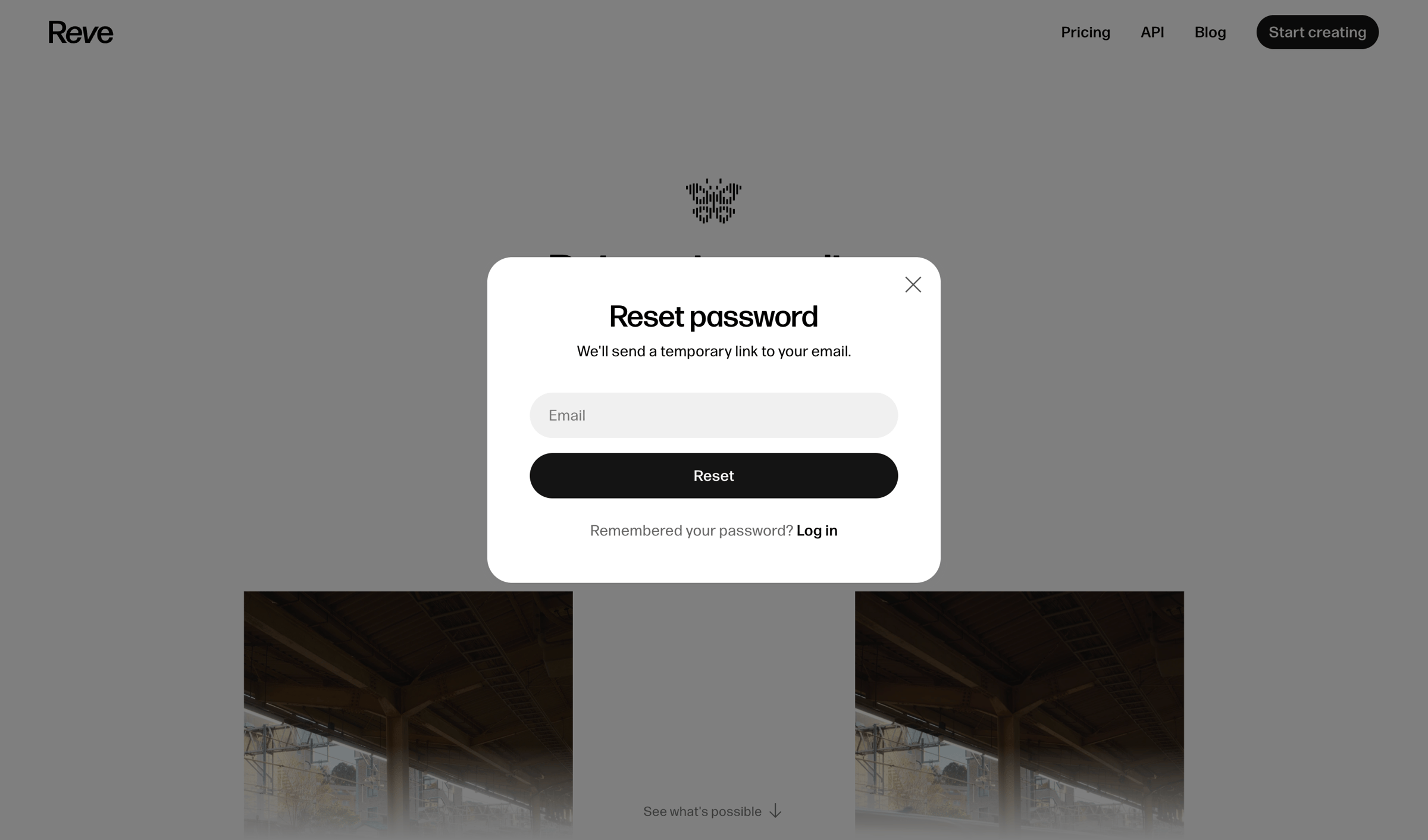 Reve - Reve Image - AI Image Generator and Creative Tool screen