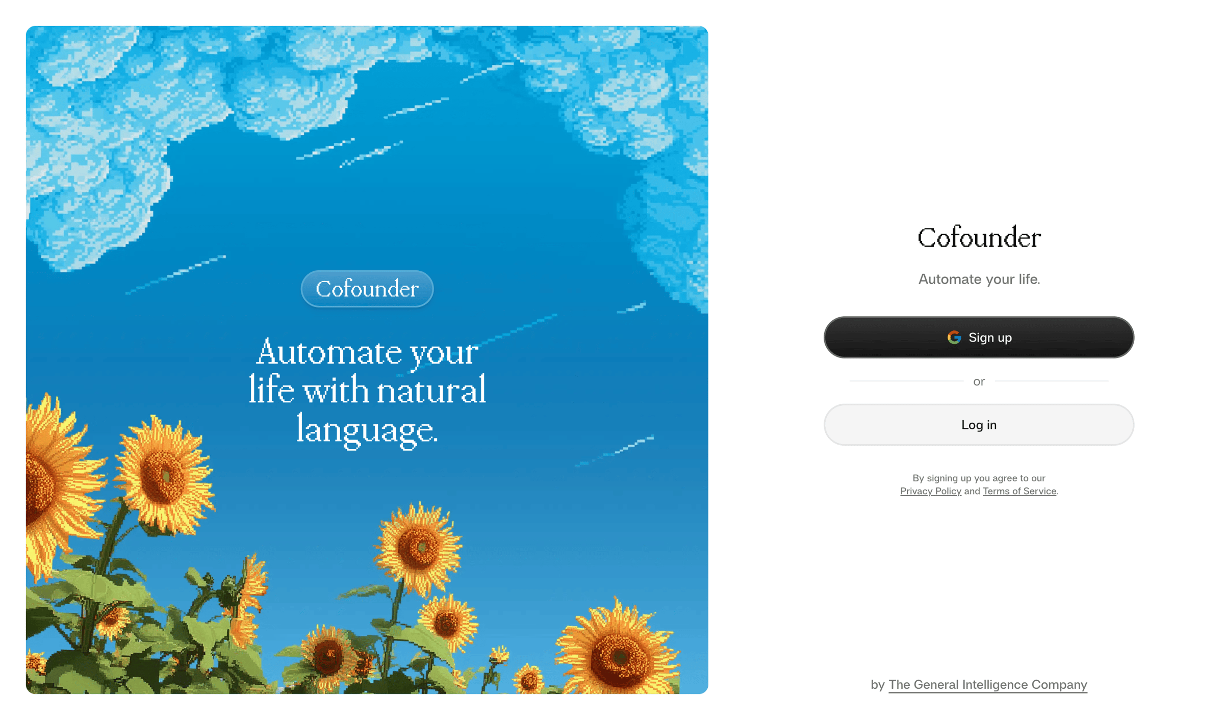 Cofounder screen