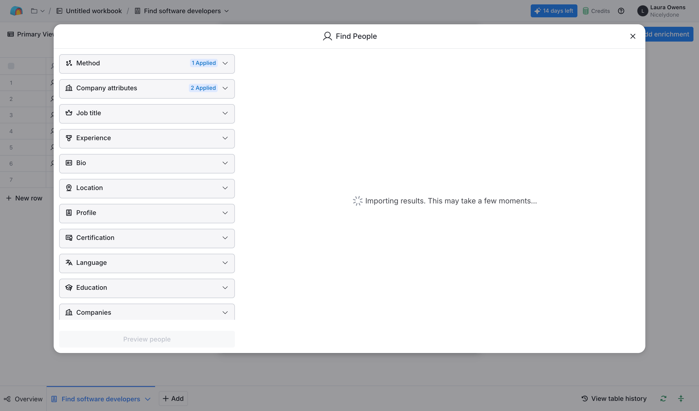 Clay - Clay | Find software developers screen