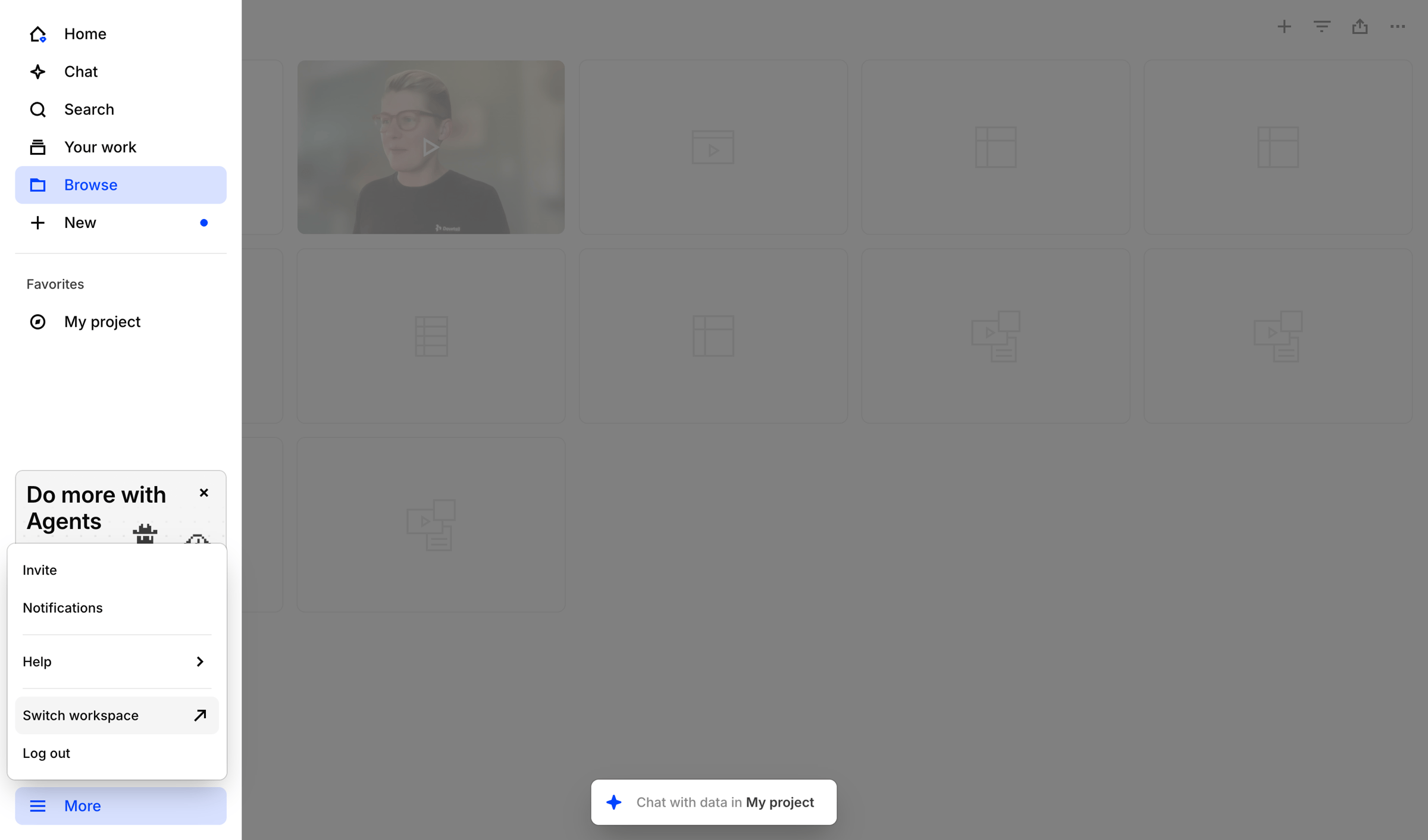 Dovetail - My project – Dovetail screen