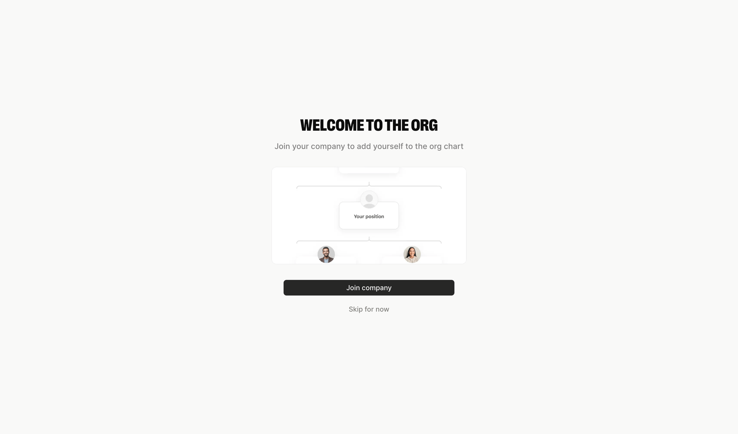 Welcome | The Org from The org