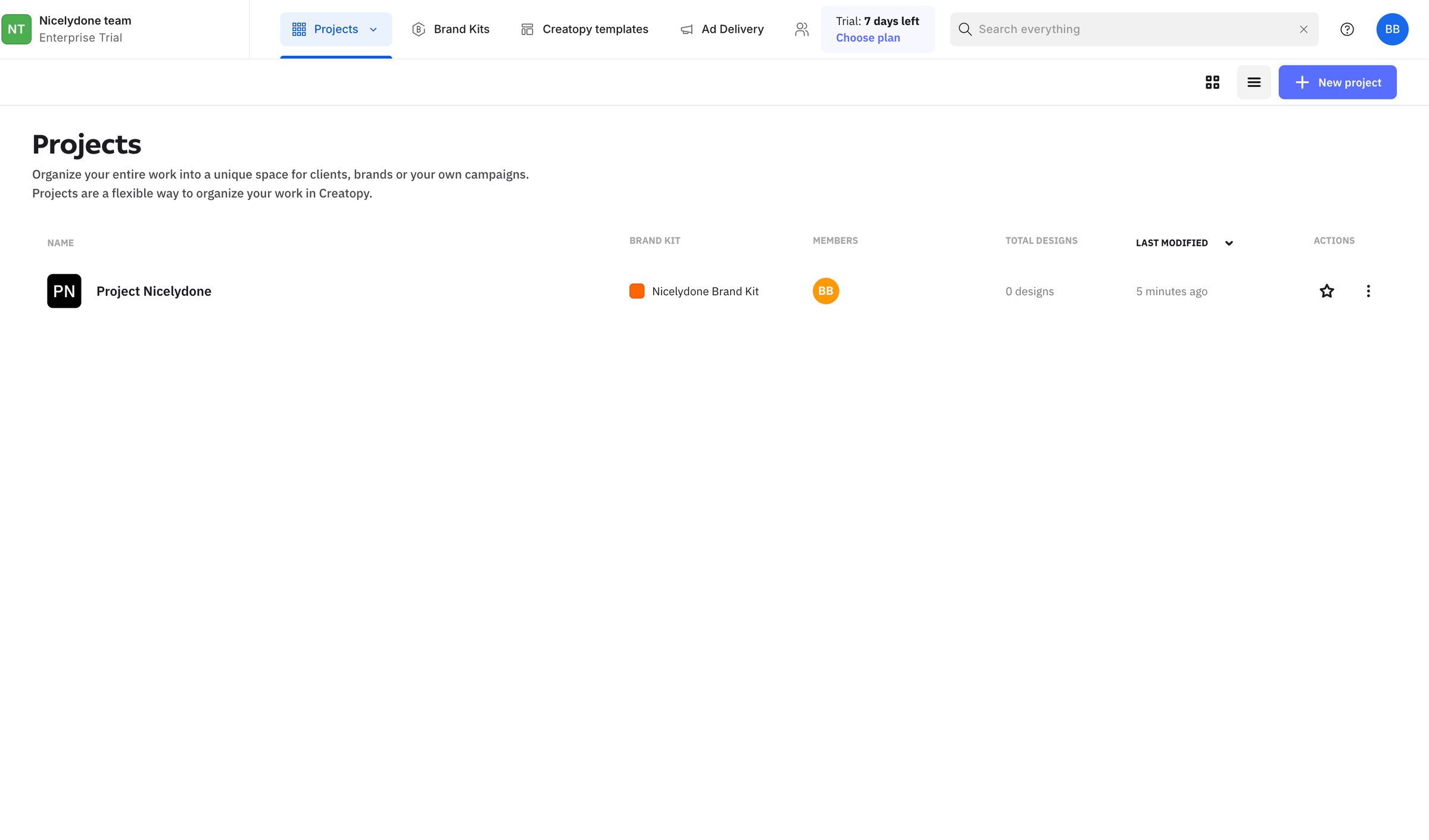 Creatopy - Creative Automation Platform screen