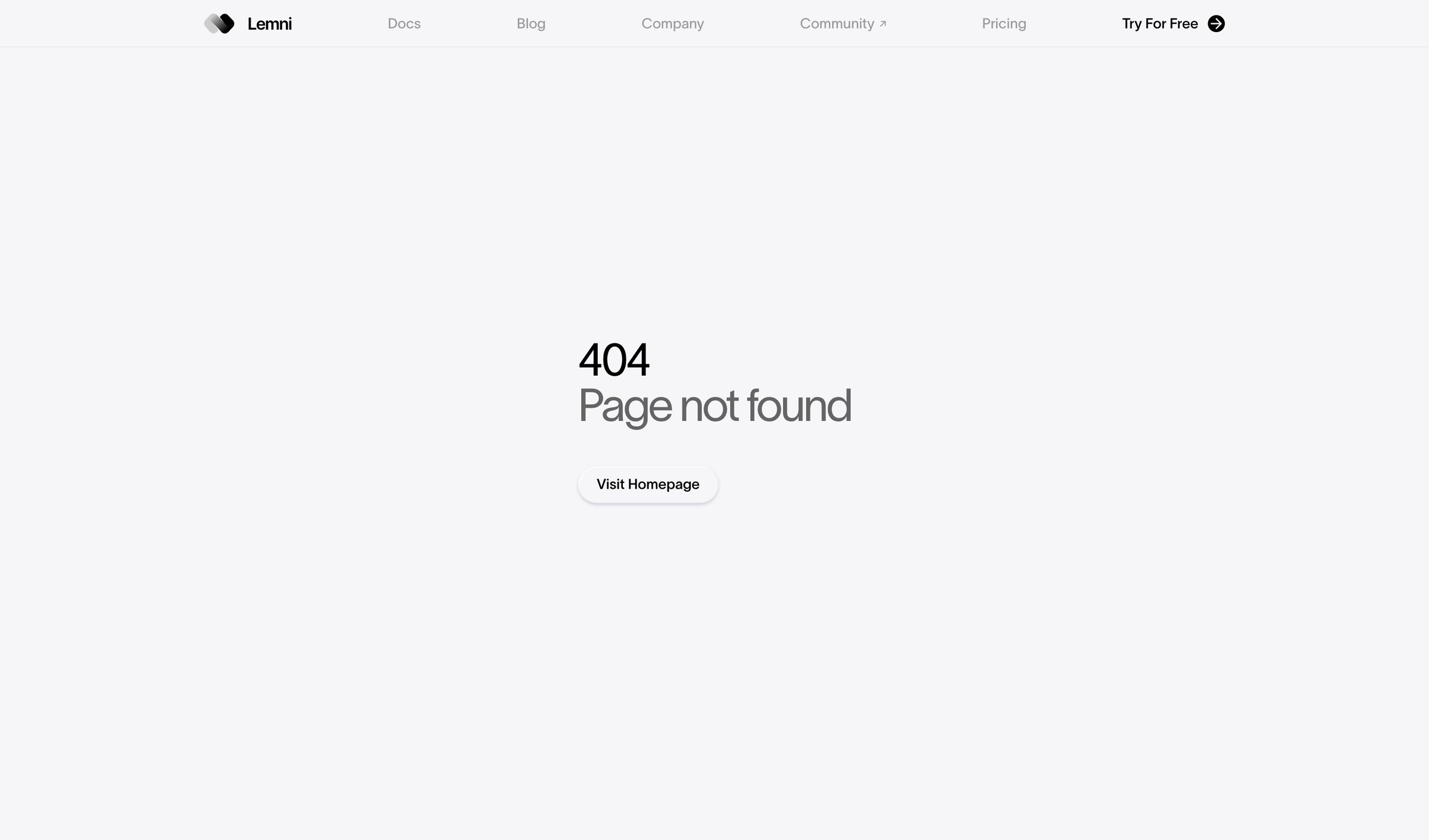 Lemni - Lemni · Oops, something went wrong screen