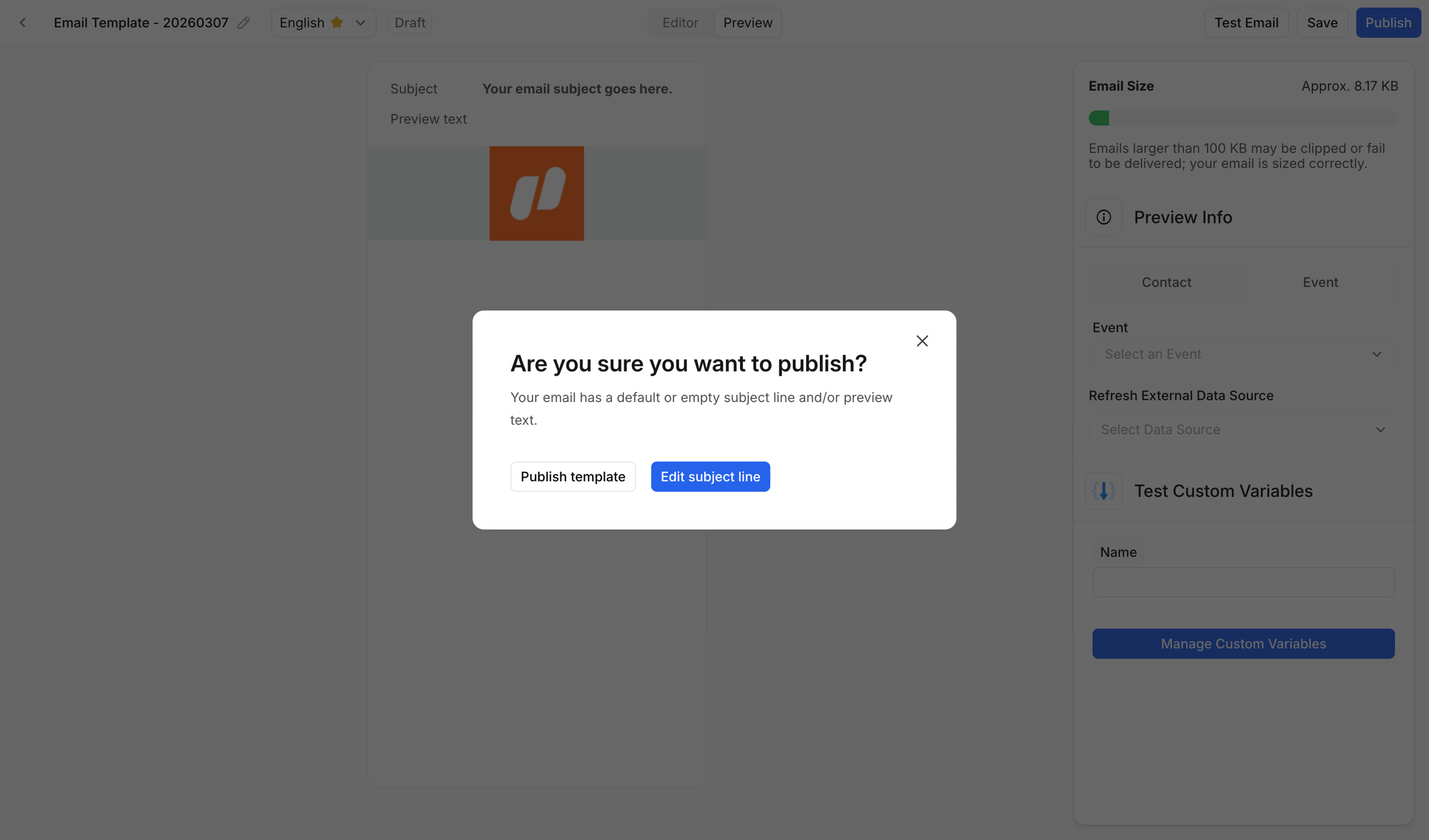 Email Template - 20260307 | Bird from Bird