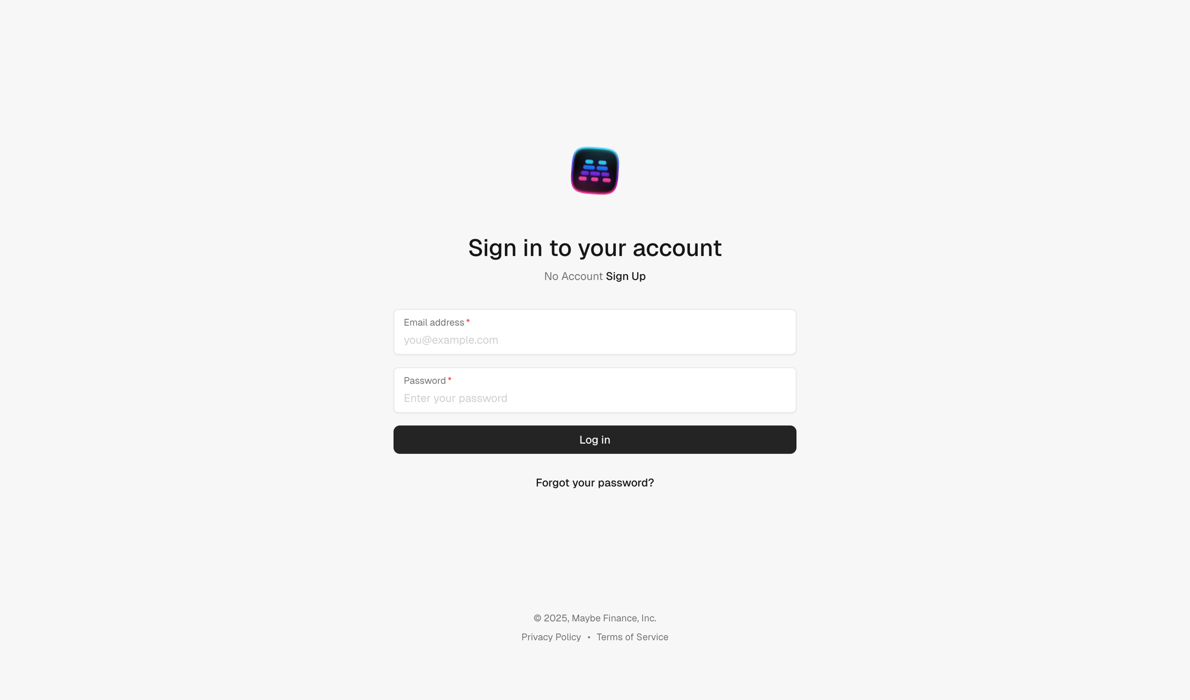 Maybe Finance - Maybe screen