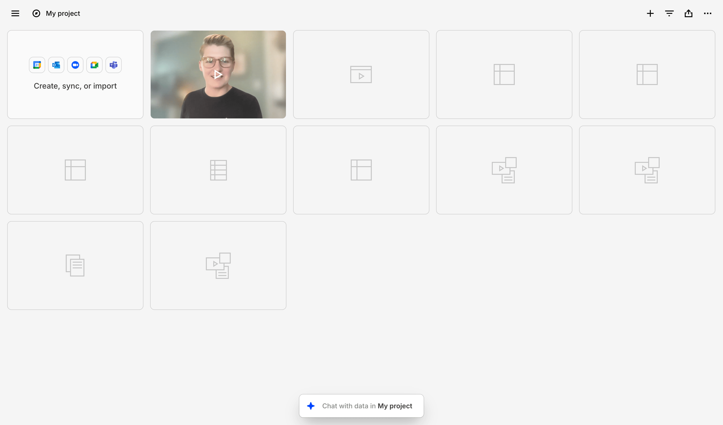 Dovetail - My project – Dovetail screen