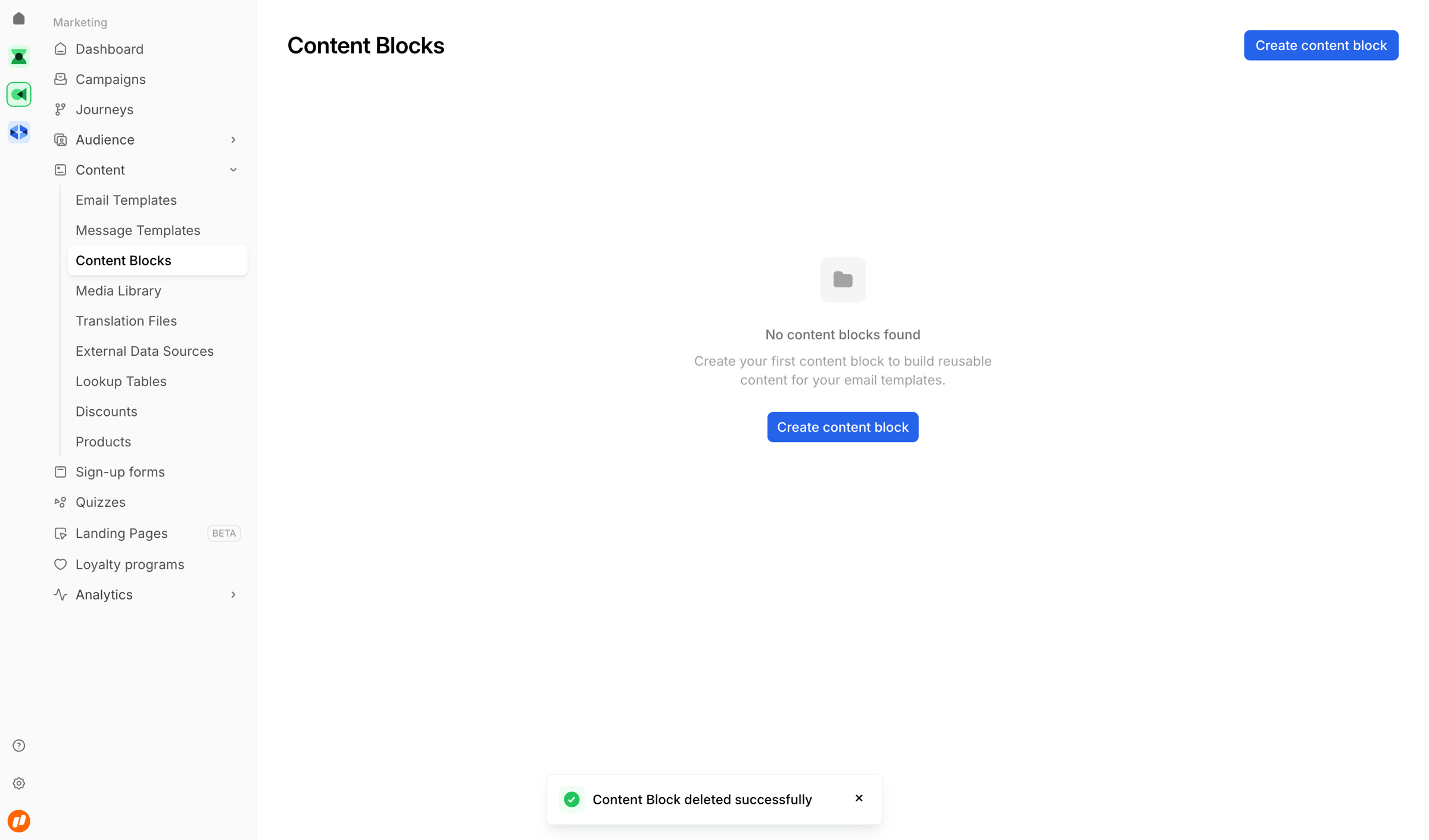 Bird - Content Blocks | Bird screen