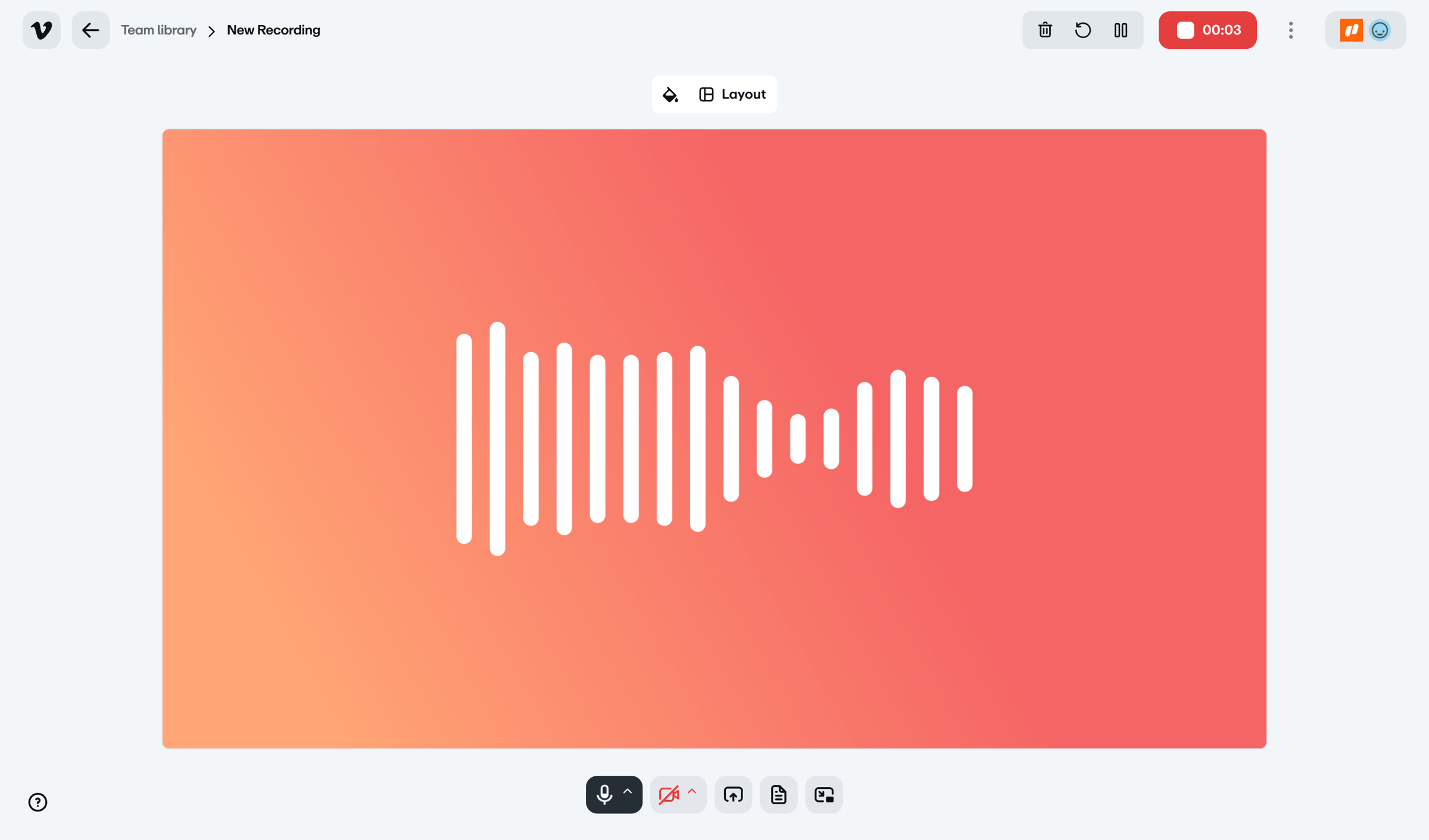 Vimeo - Vimeo | Recording... screen