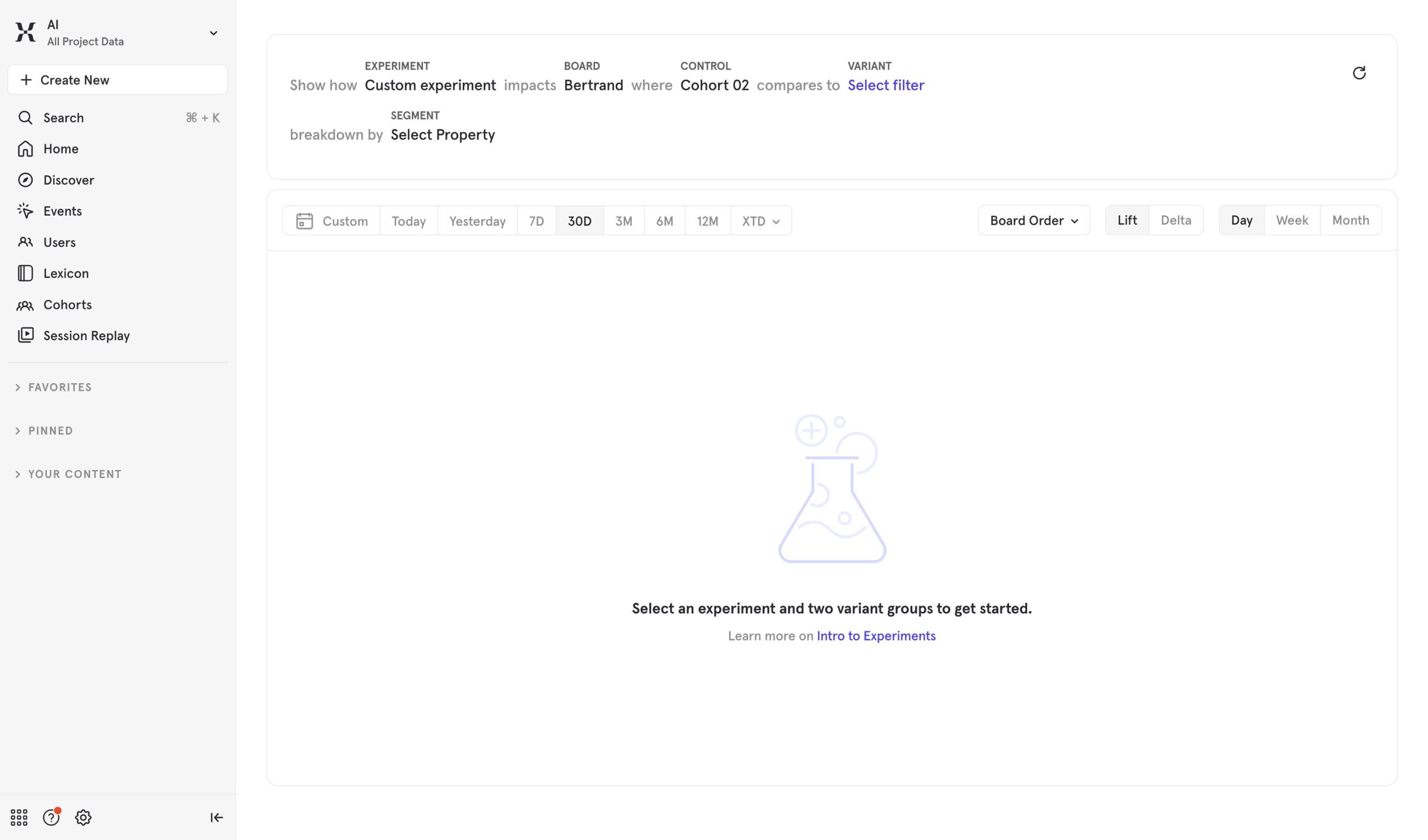 Mixpanel - Mixpanel - Product Analytics screen