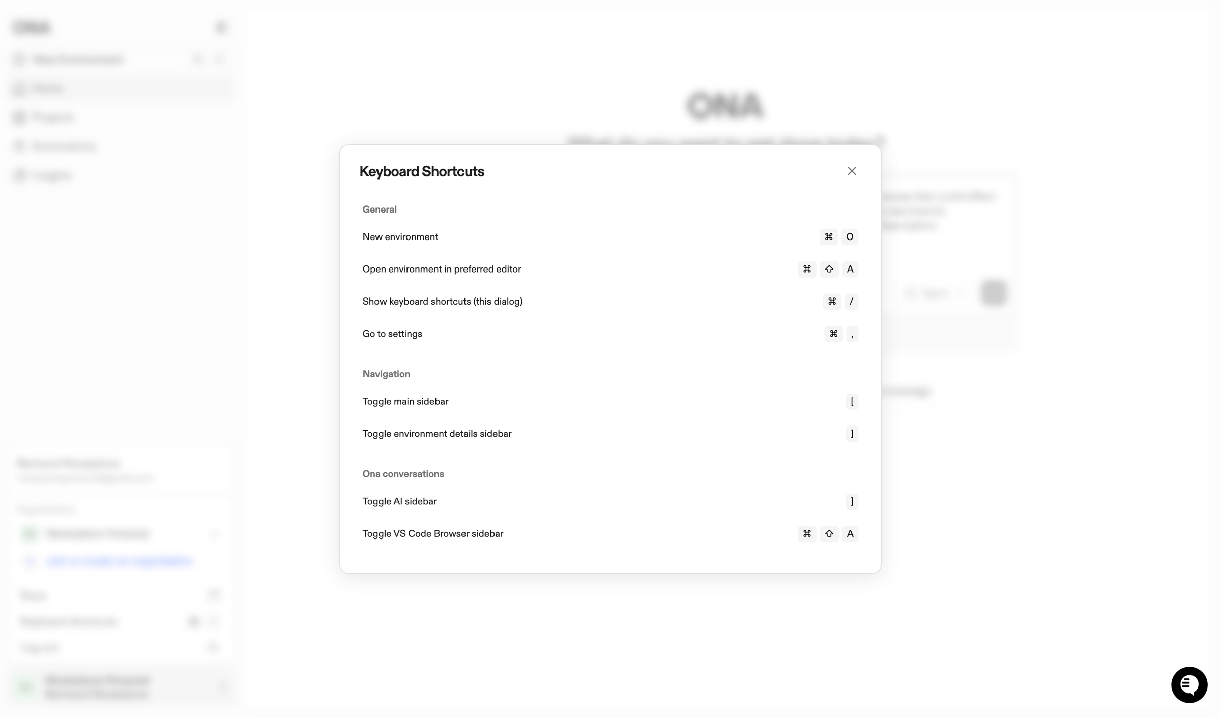 Ona screen