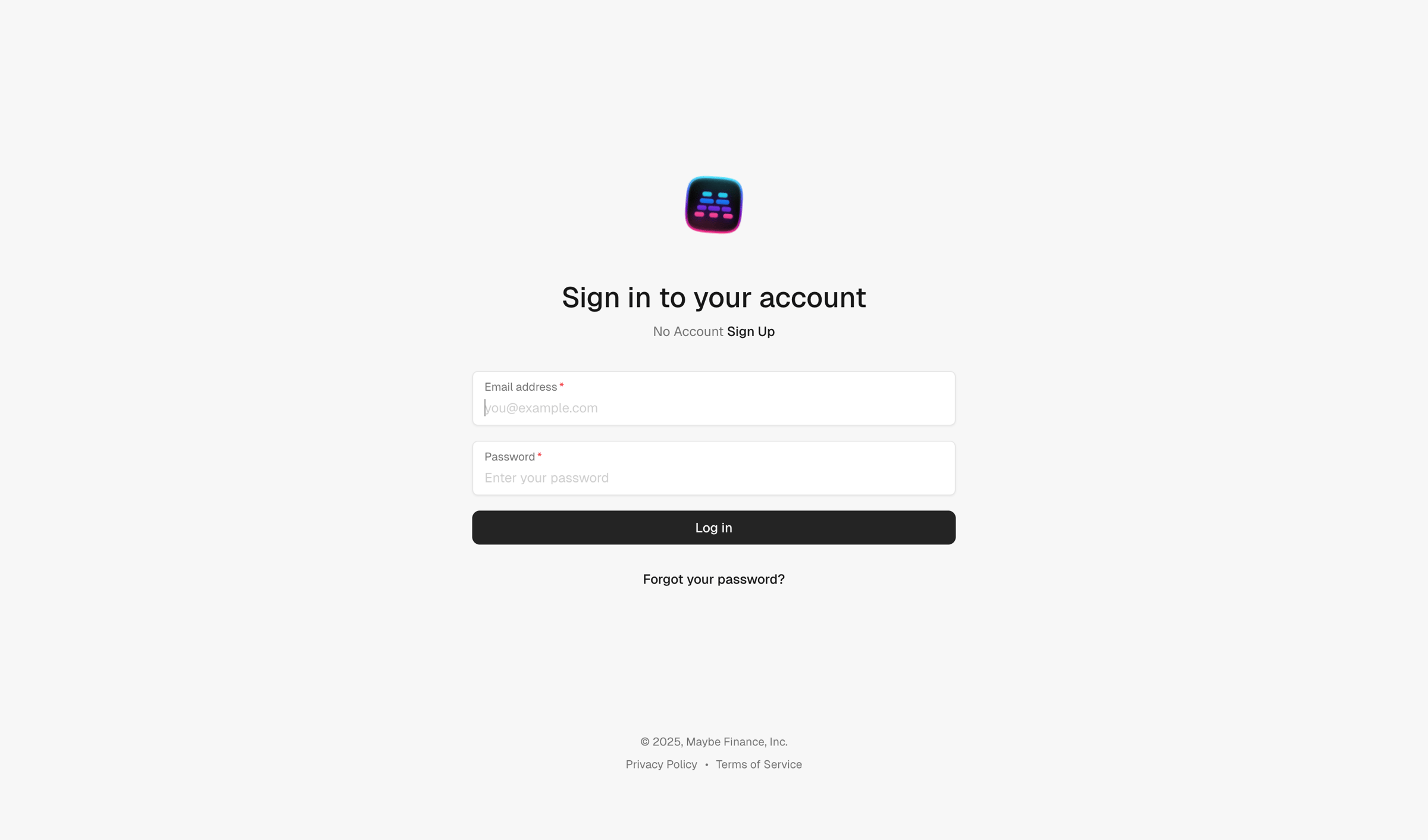 Maybe Finance - Maybe screen