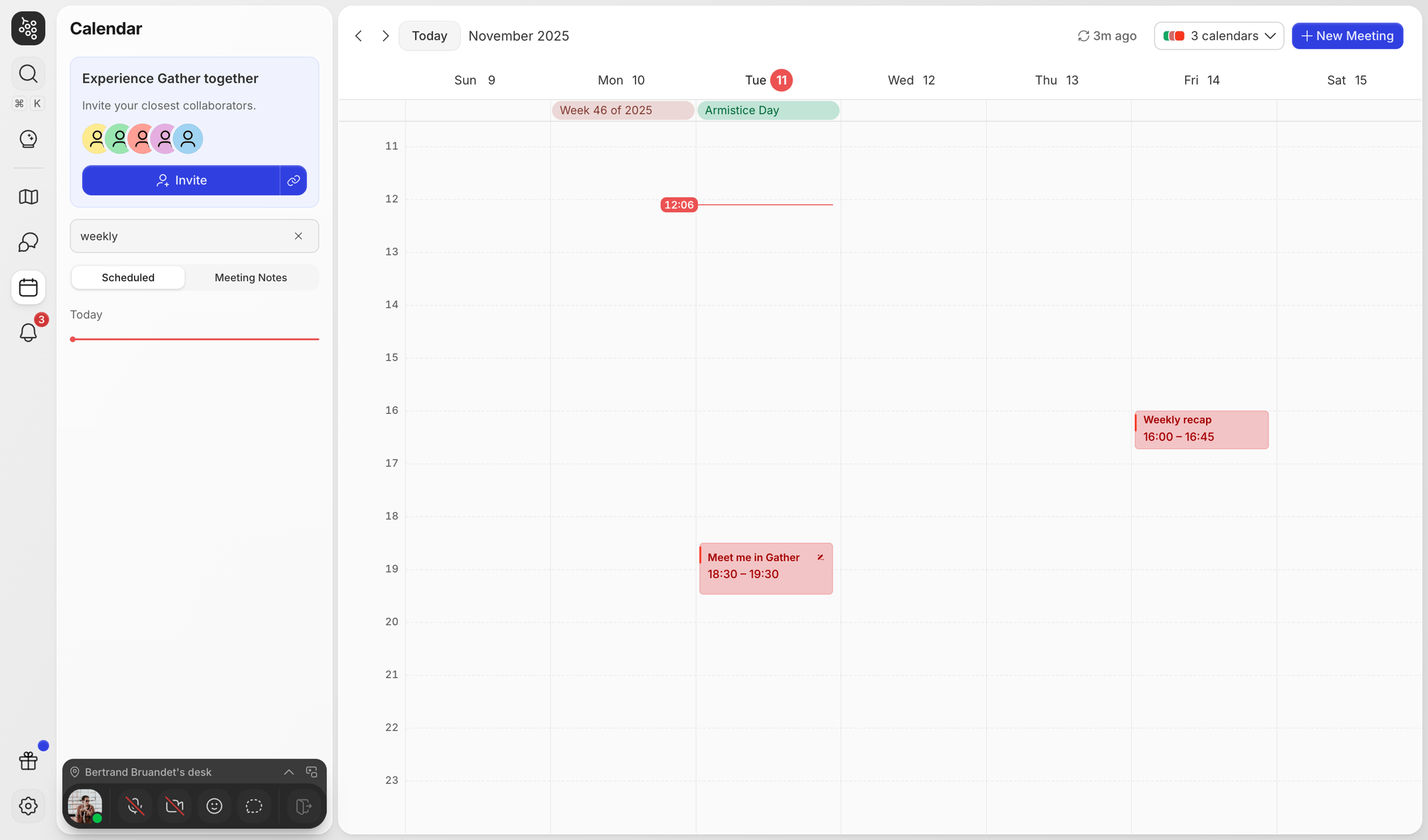 Gather - Nicelydone | Gather screen