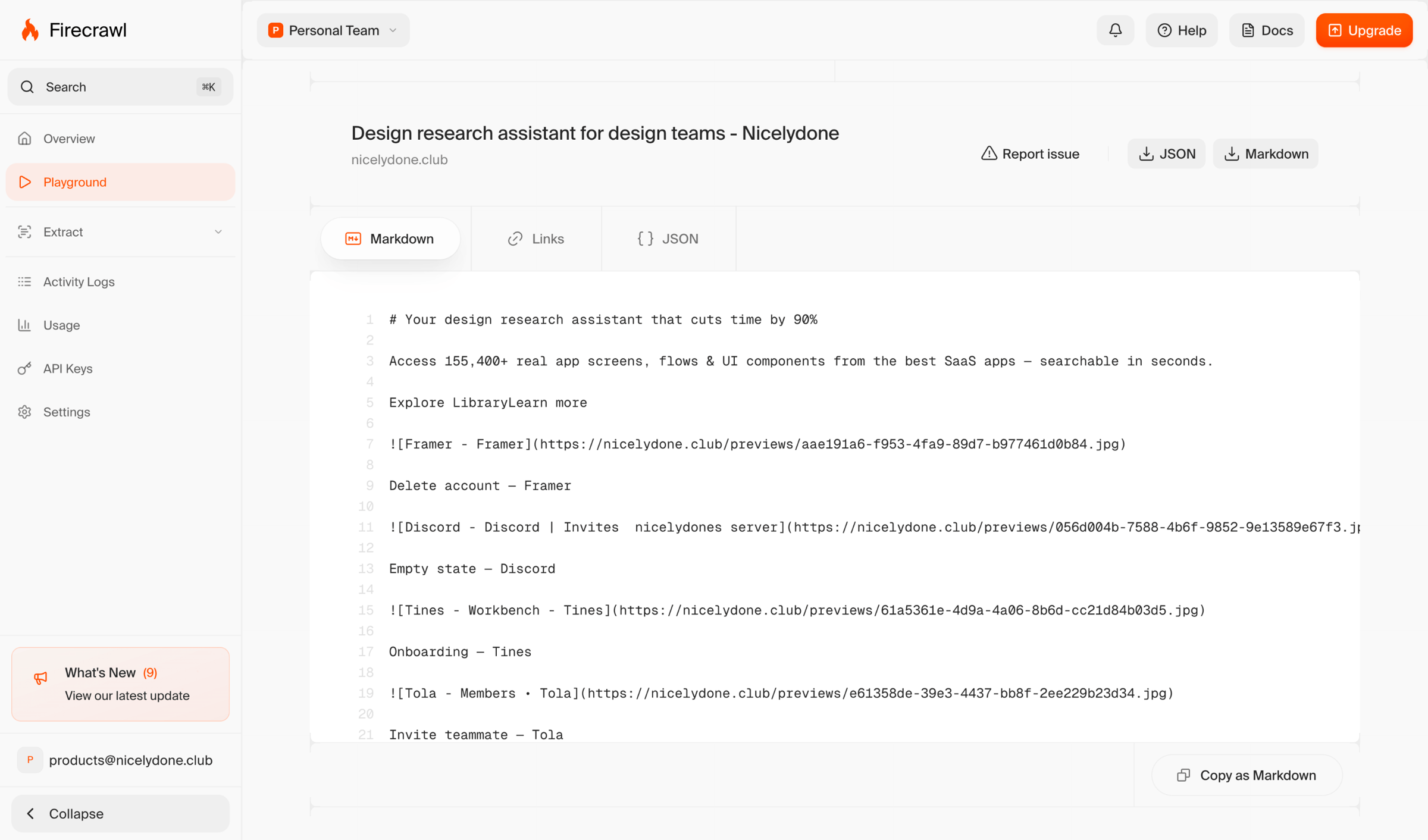 Firecrawl - Firecrawl - The Web Data API for AI screen