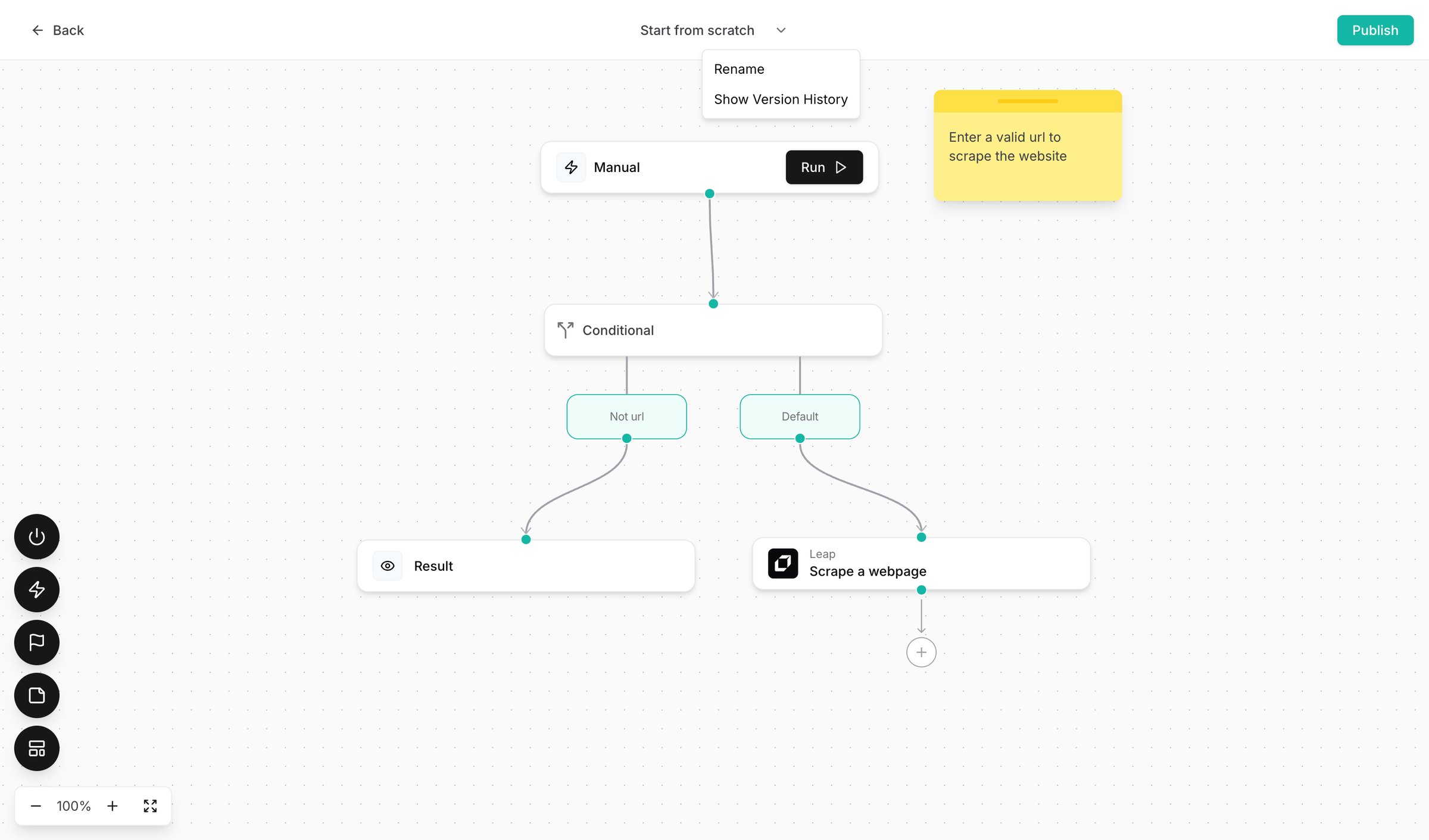 Leap - Leap AI | Automate any workflow with AI screen