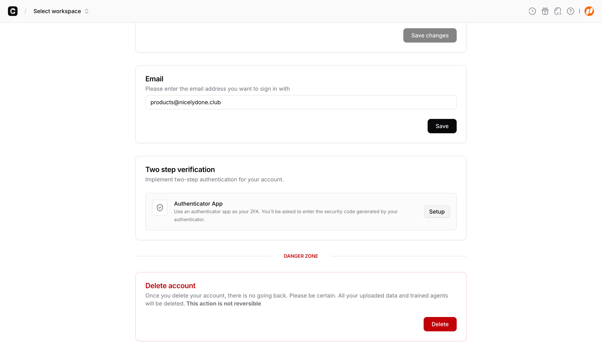 Account - Chatbase from Chatbase