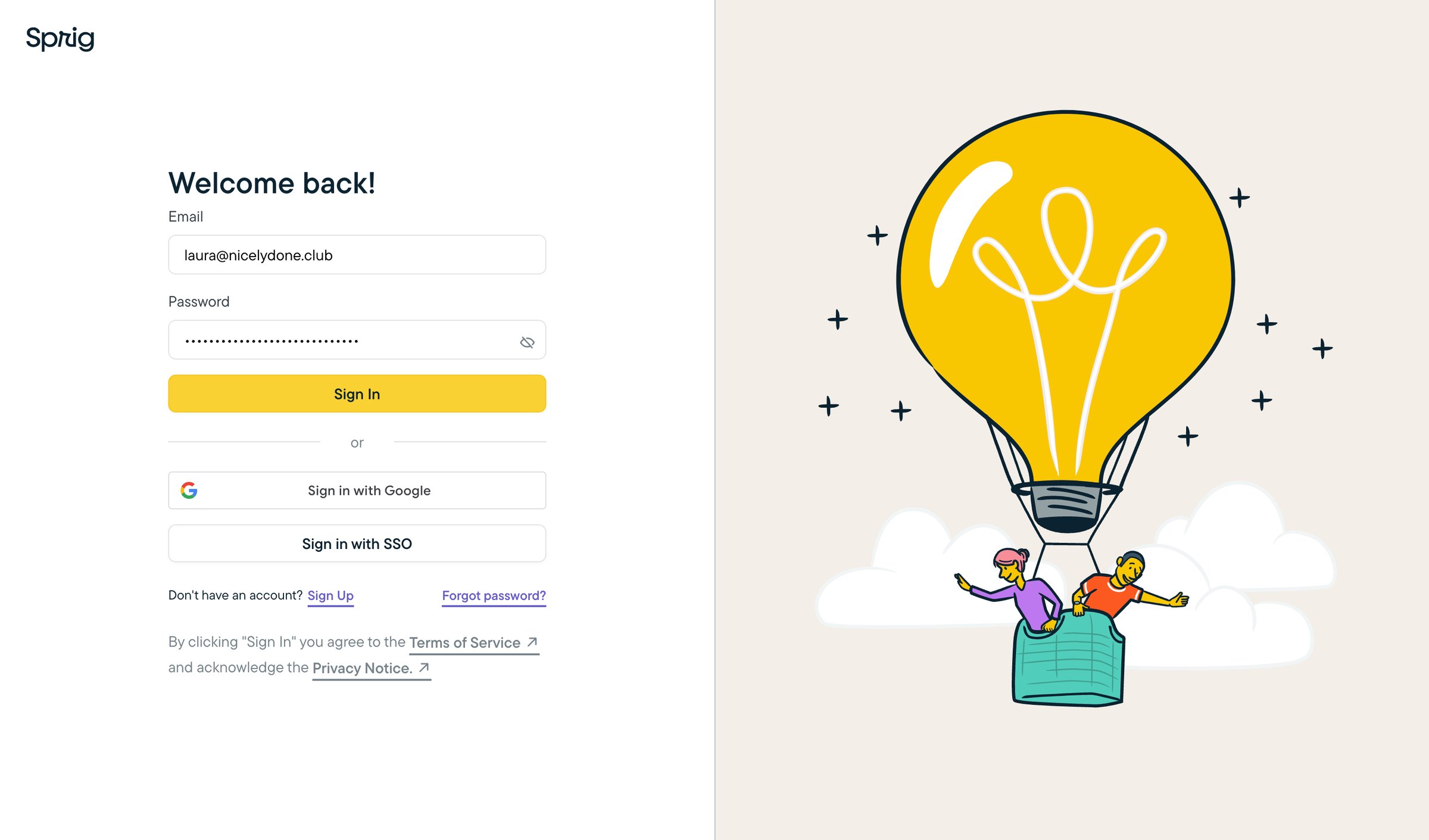 Sprig - Sprig | User Insights Platform for Teams Building Better Product E screen
