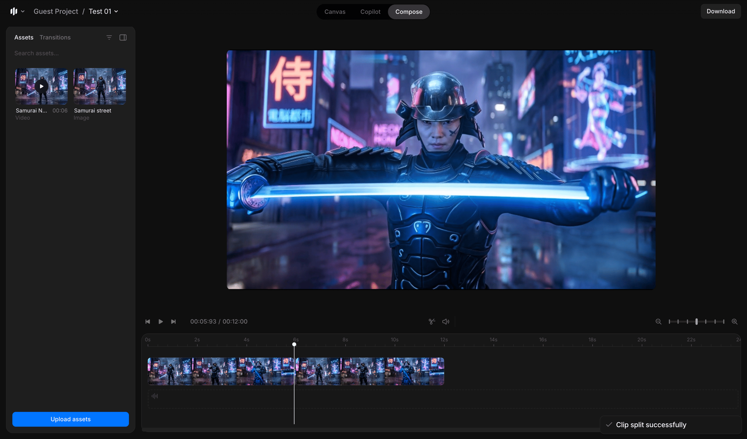 Morphic - Test 01 / Guest Project - Morphic Studio screen