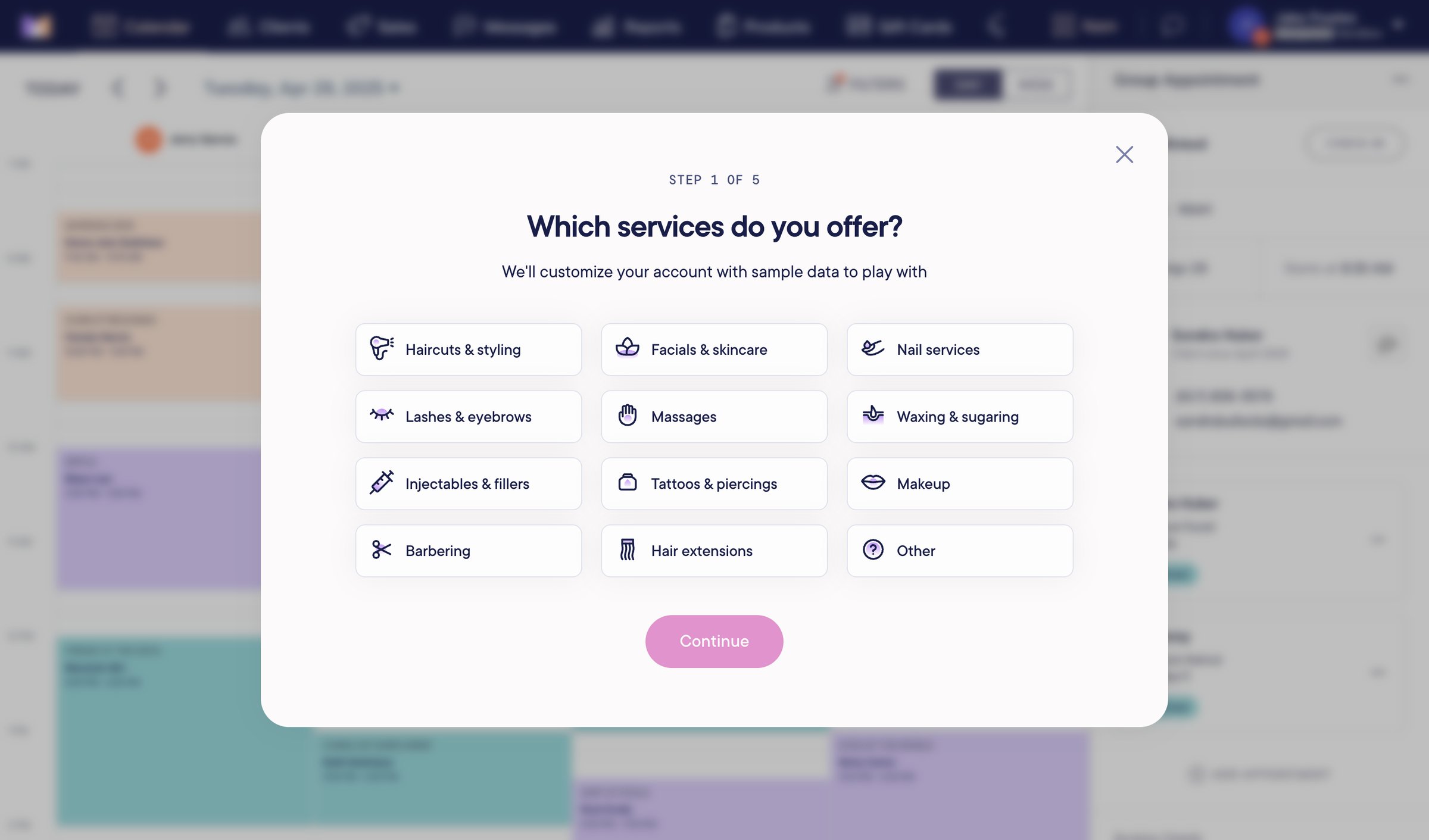 Mangomint - Try for free | Mangomint Salon and Spa Software screen