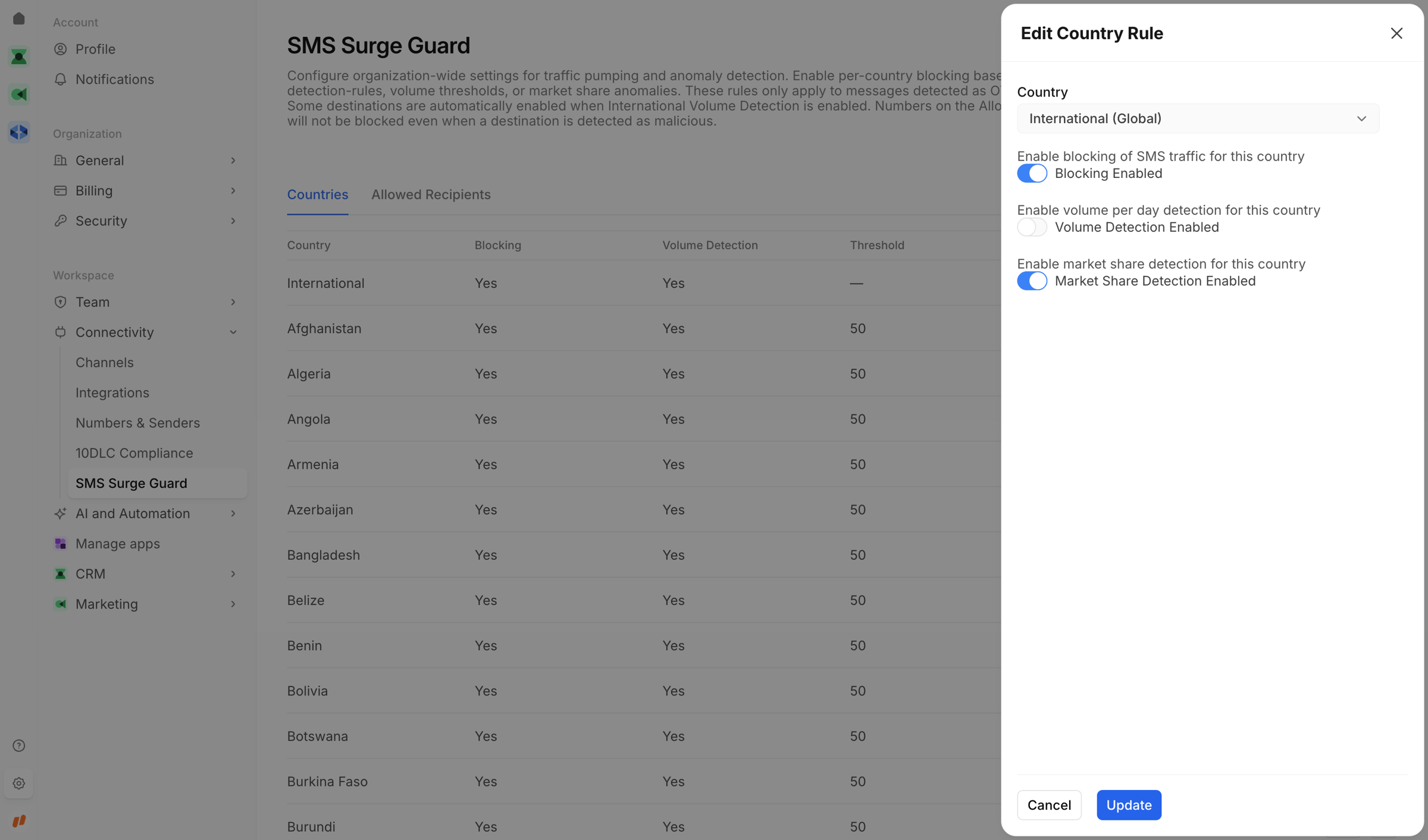 Bird - SMS Surge Guard | Bird screen