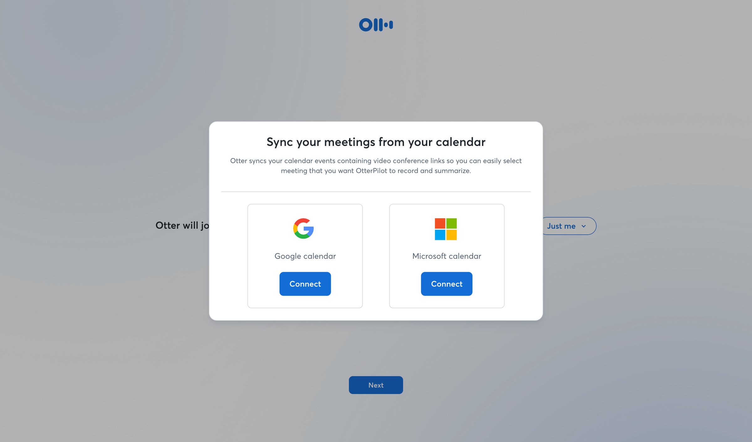 Otter - Otter Voice Meeting Notes - Otter.ai screen