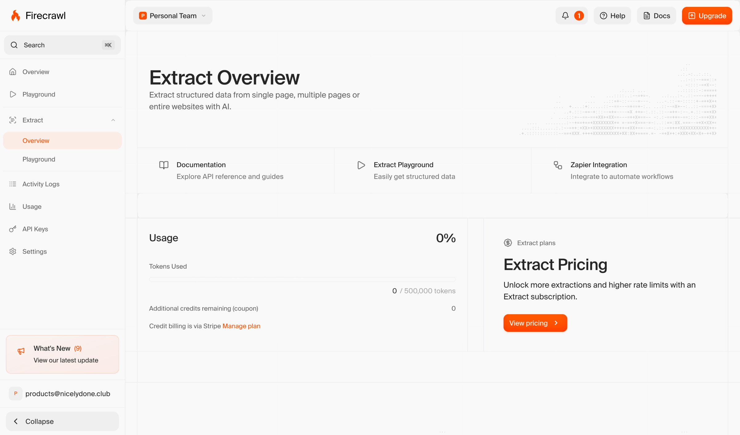 Firecrawl - Firecrawl - The Web Data API for AI screen