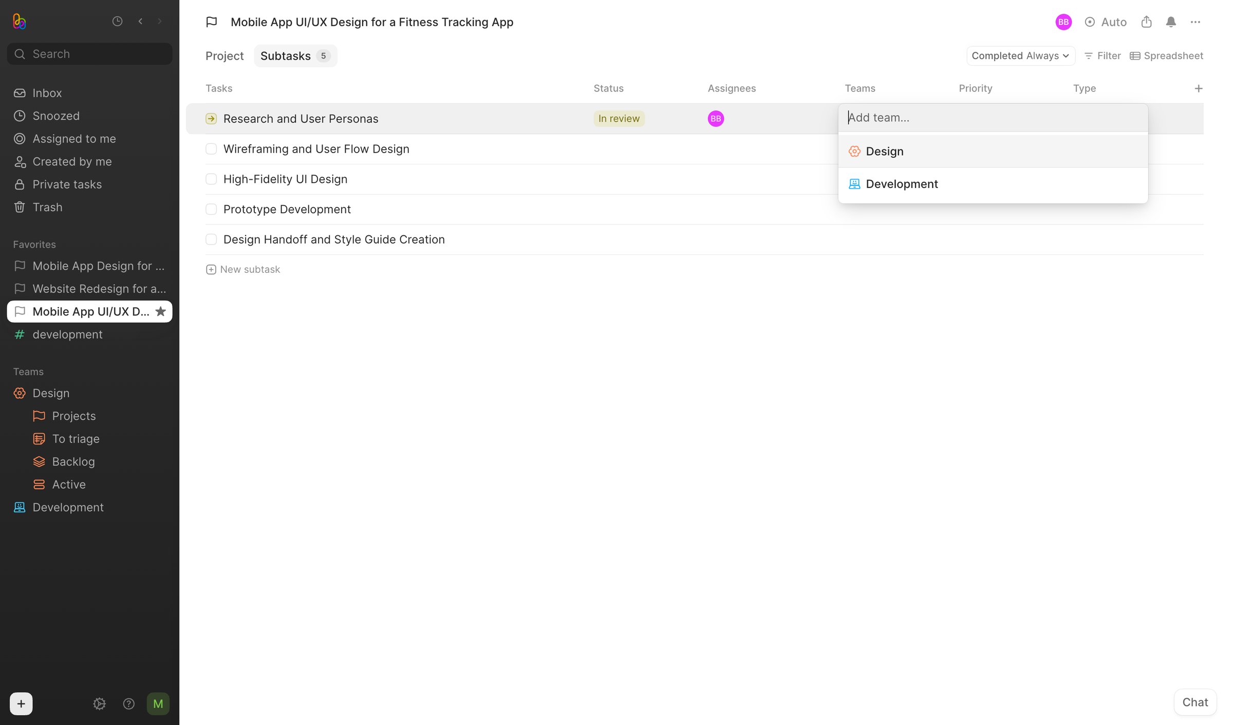 Height - T-11 - Mobile App UIUX Design for a Fitness Tracking App - Height screen