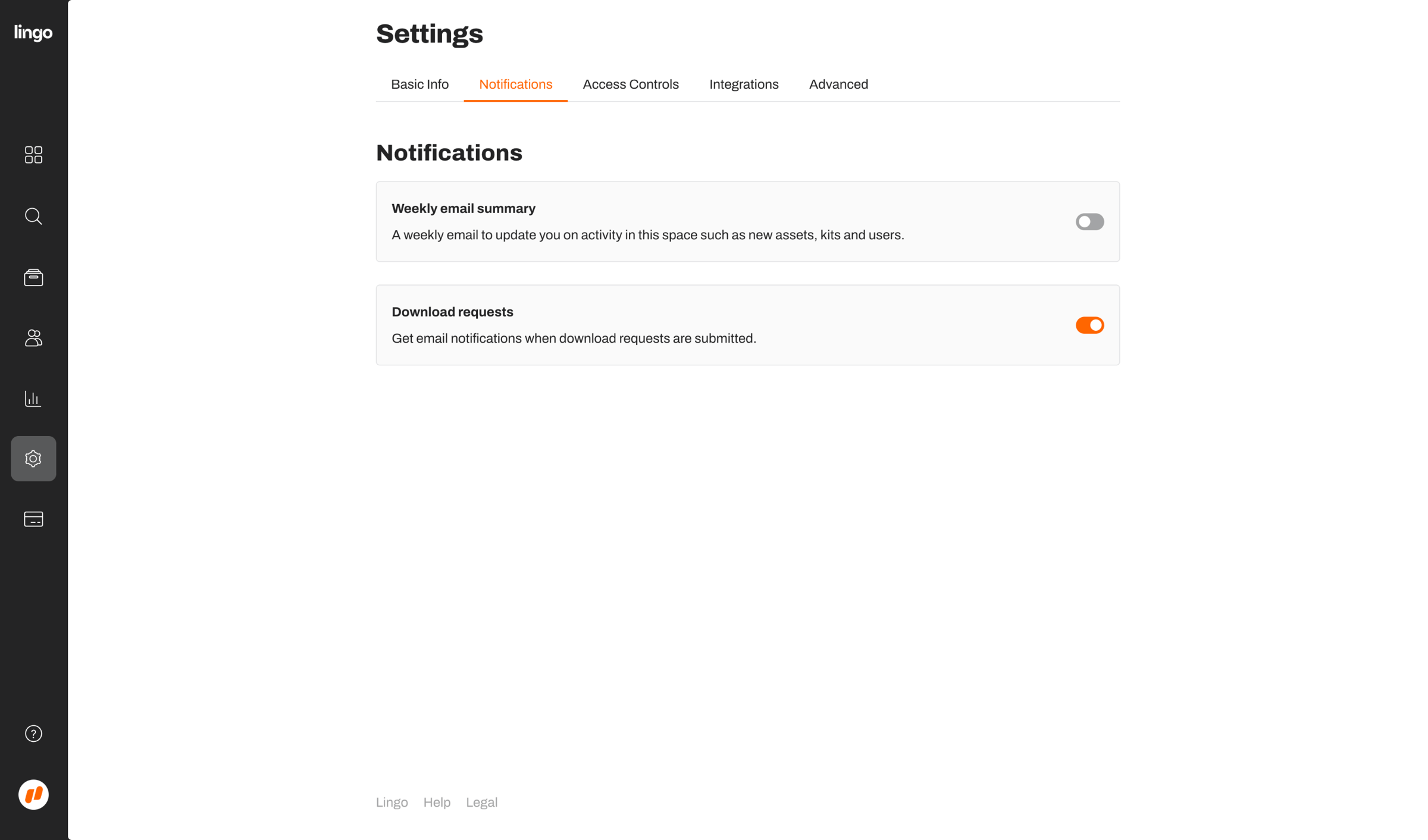 Nicelydone Club settings from Lingo