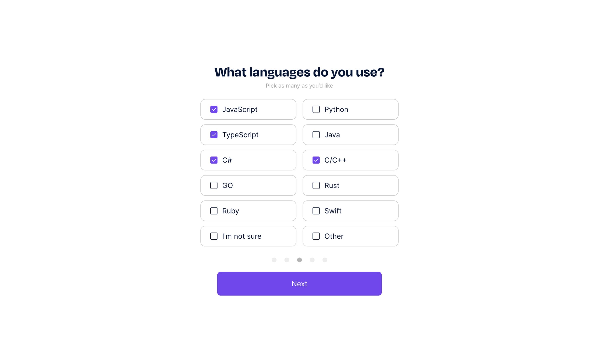 Dopt - Welcome to Dopt screen