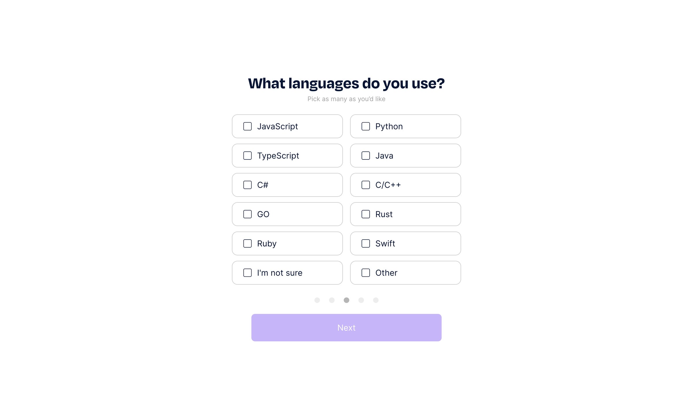 Dopt - Welcome to Dopt screen