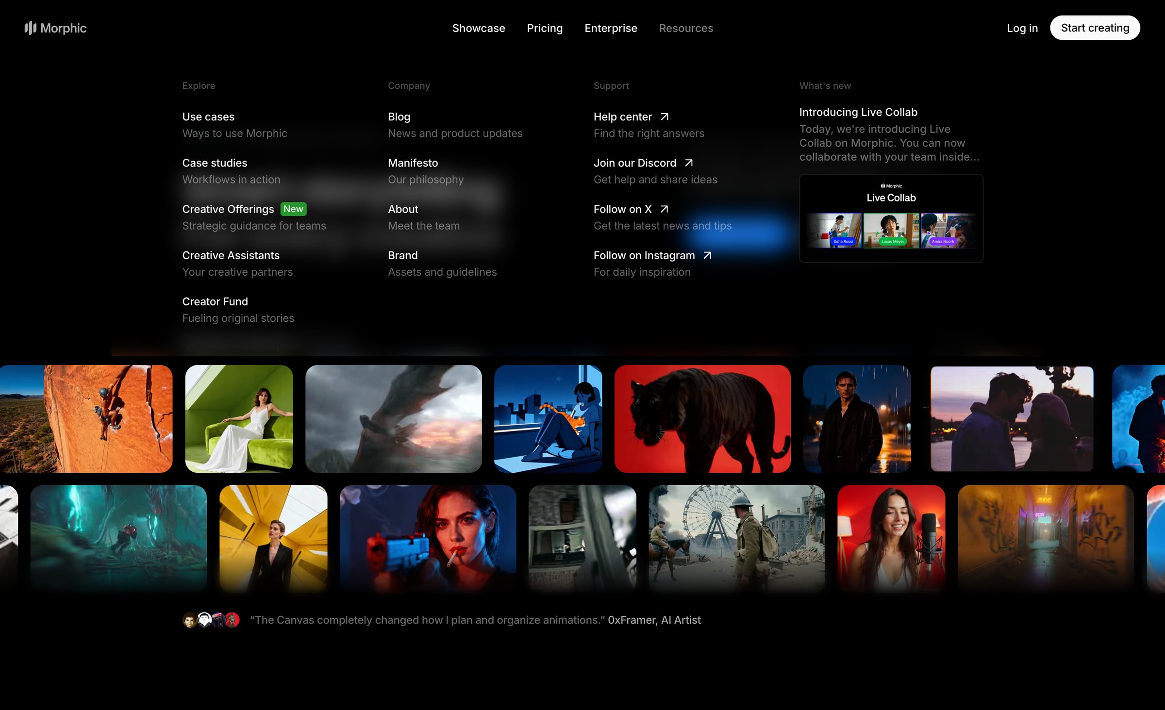 Morphic - Morphic – A new era of storytelling screen