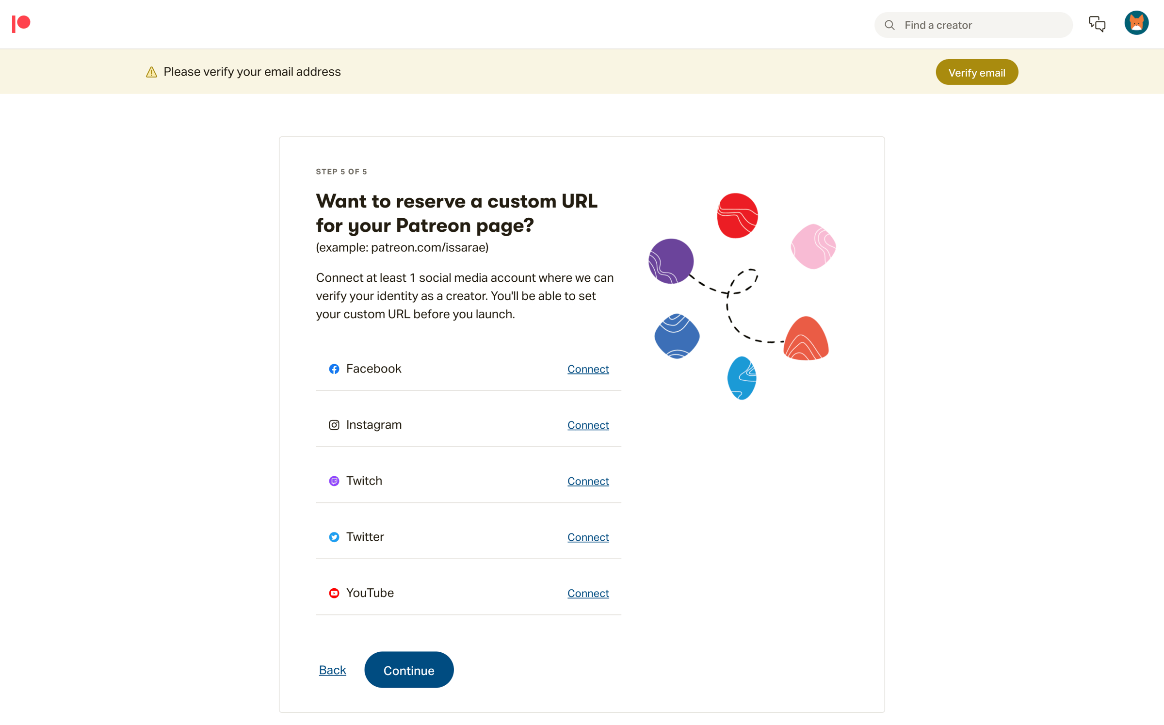 Patreon - Create on Patreon | Patreon screen