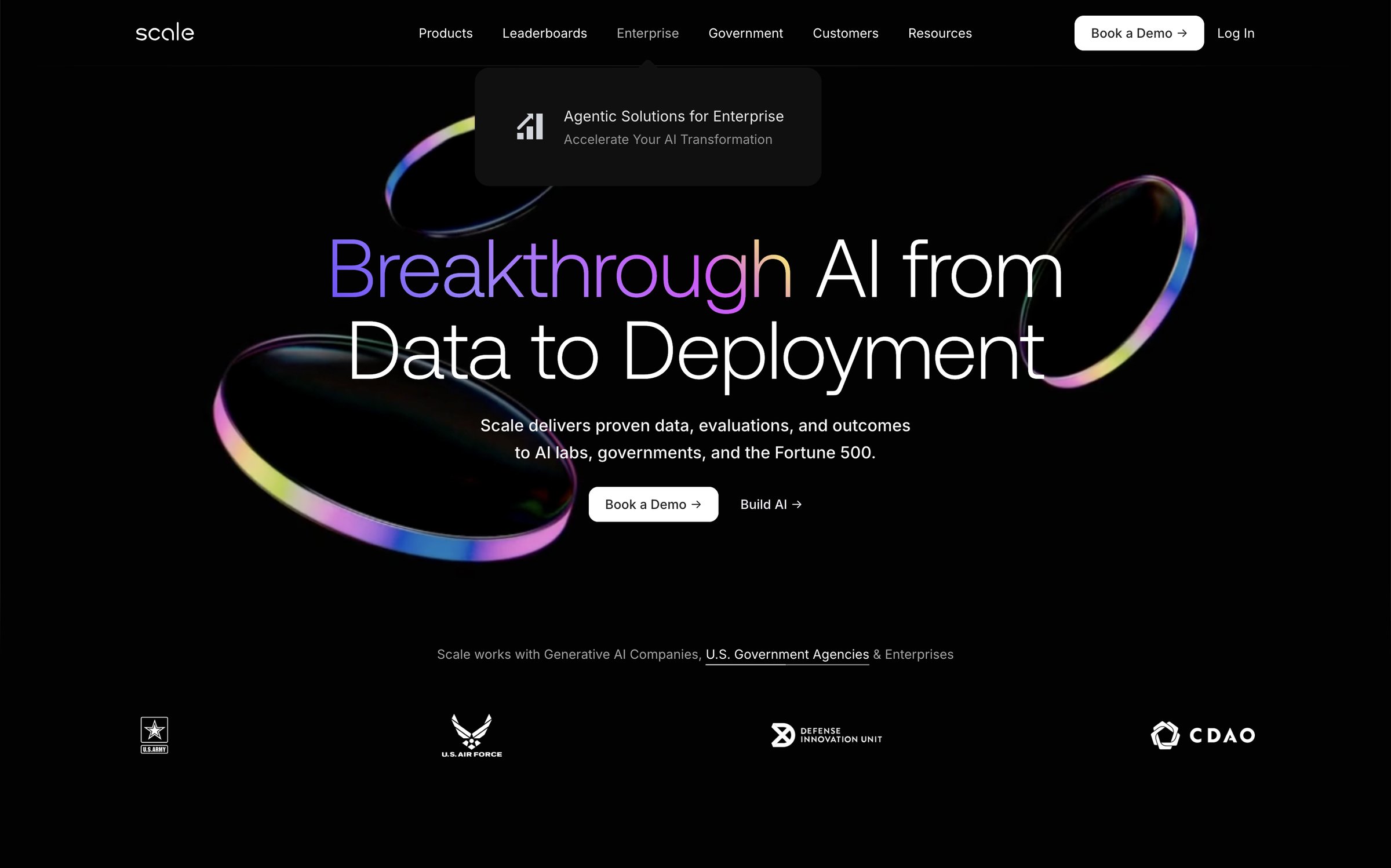 Scale - Accelerate the Development of AI Applications Scale AI screen