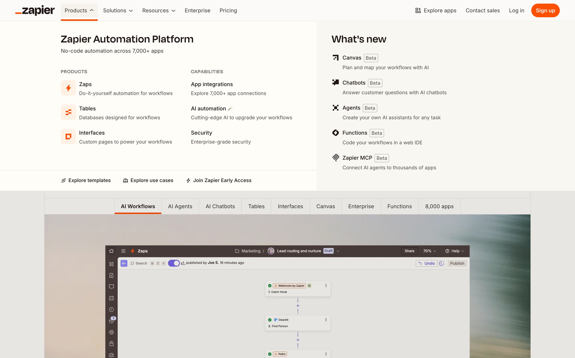 Zapier - Zapier Automate AI Workflows, Agents, and Apps 3.png screen