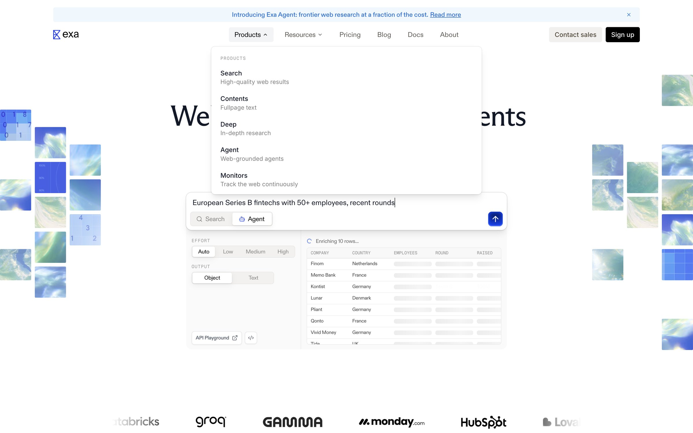 Exa - Exa Web Search API, AI Search Engine, & Website Crawler screen