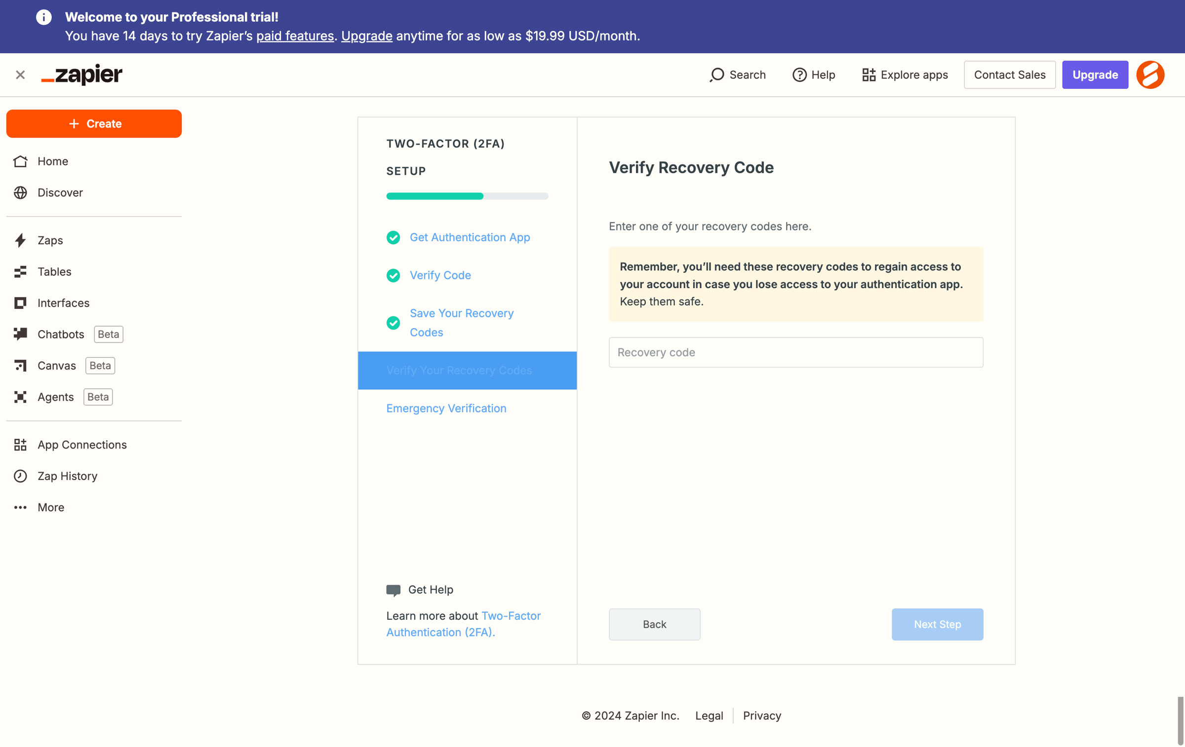 Zapier - Zapier | The easiest way to automate your work | Zapier screen