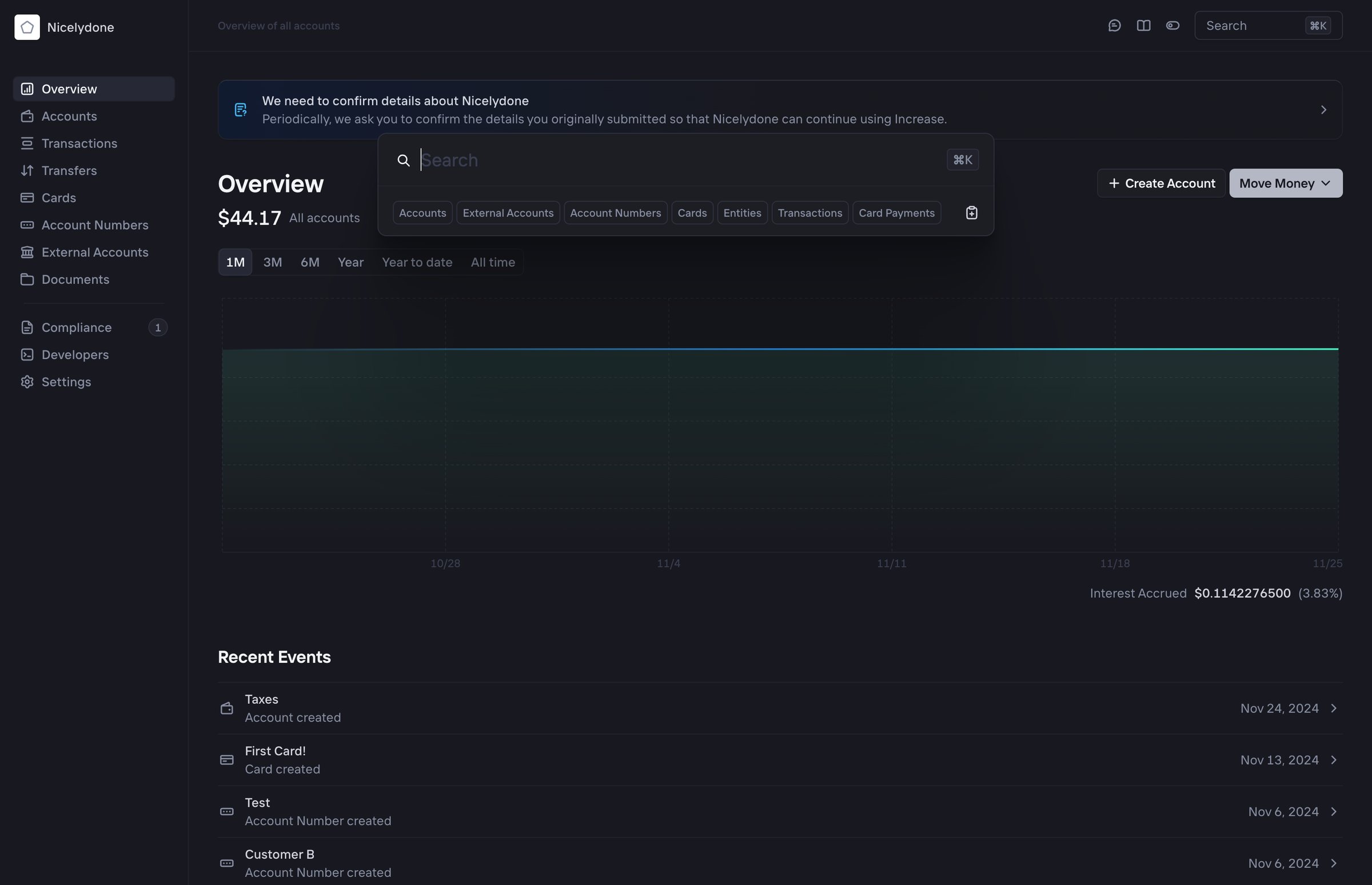 Increase screen